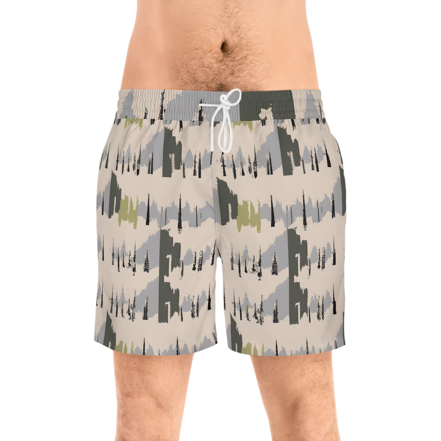 Gestura Calvin - Men's Mid-Length Swim Shorts