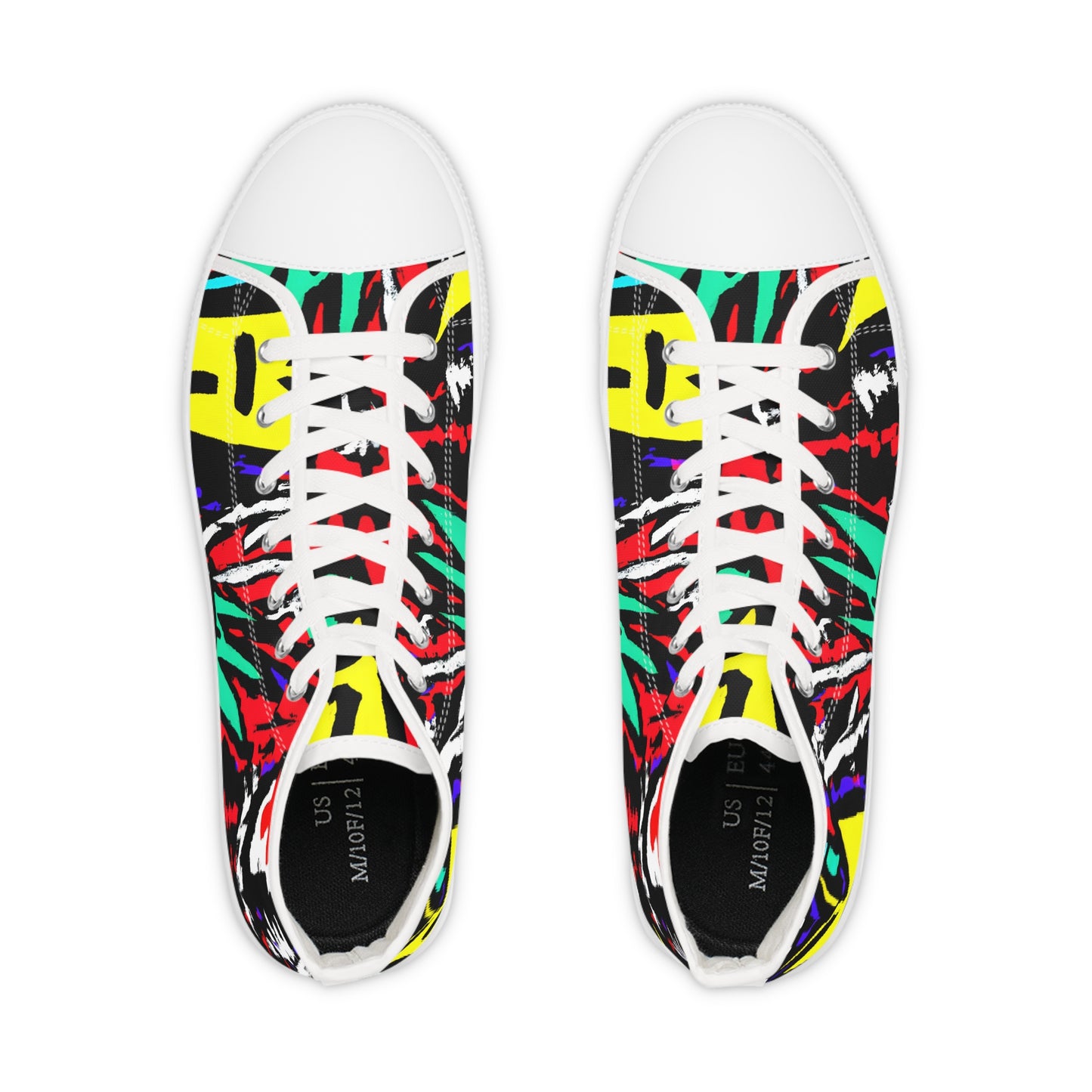 Munie June - Men's High-Top Sneakers