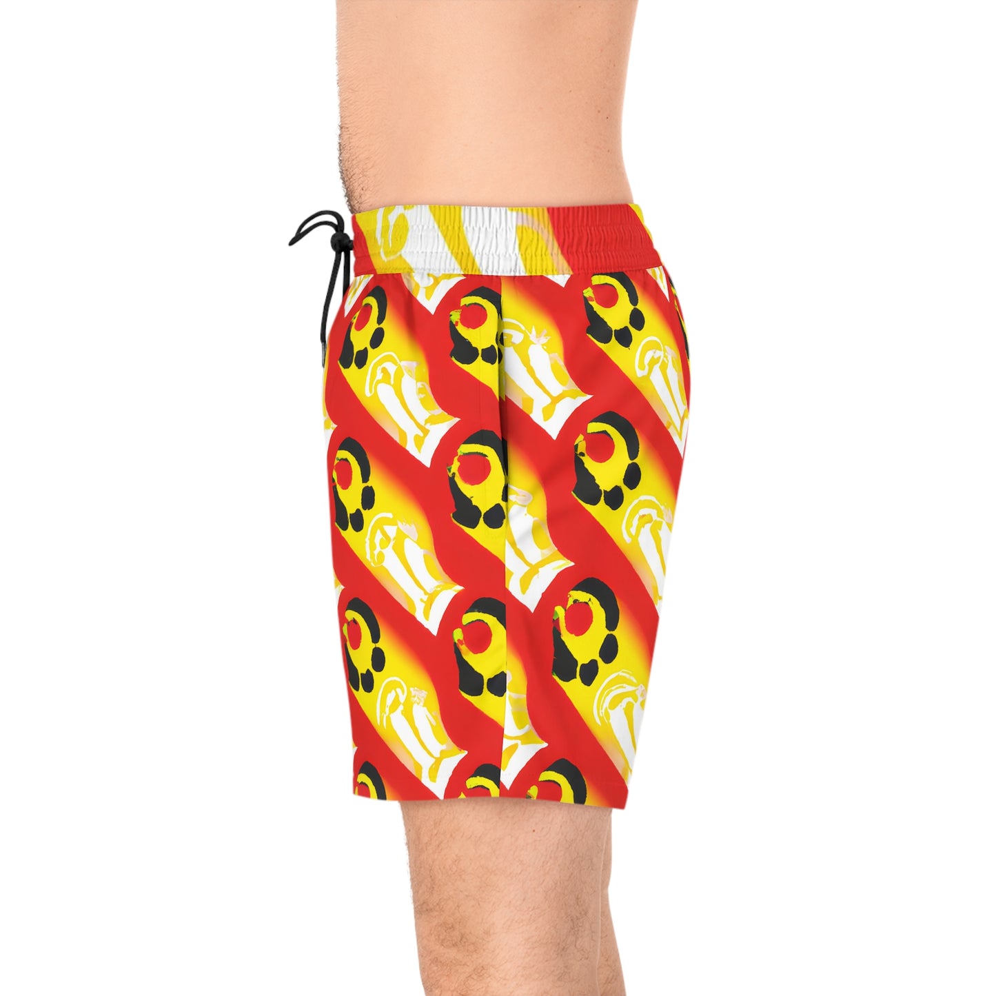 Metriqué Irene - Men's Mid-Length Swim Shorts