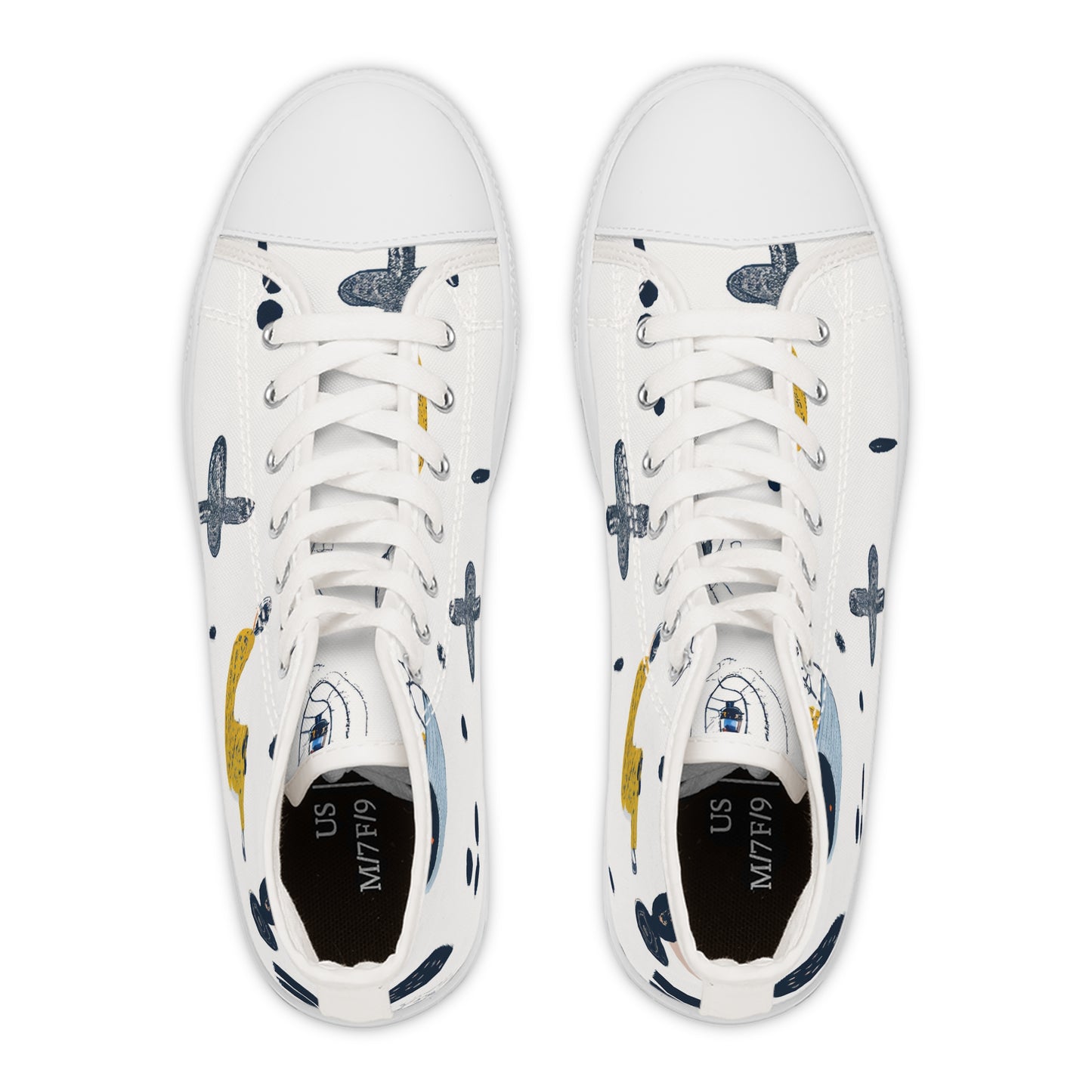 Gestura Winston - Women's High-Top Sneakers