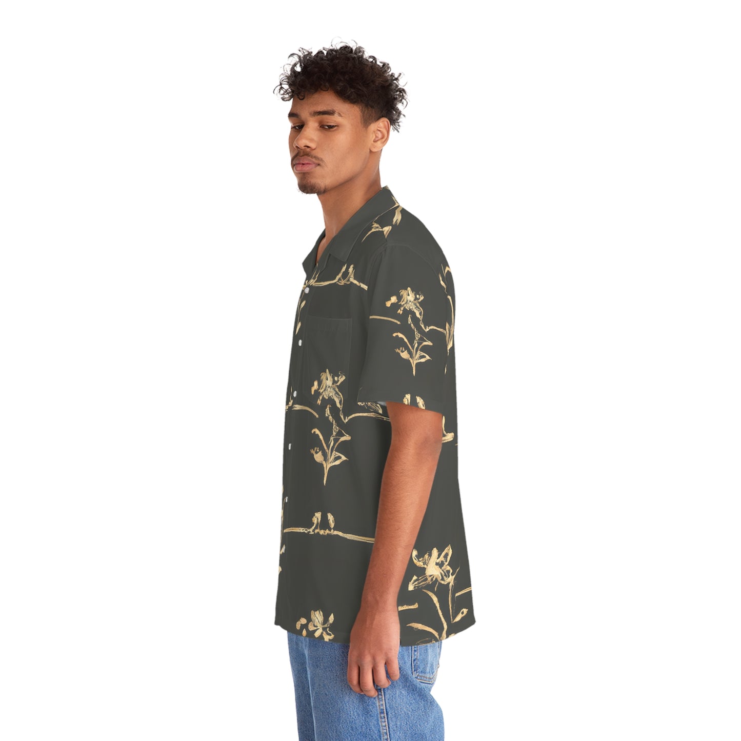 Iristo Shirley - Men's Button-Down Short-Sleeve