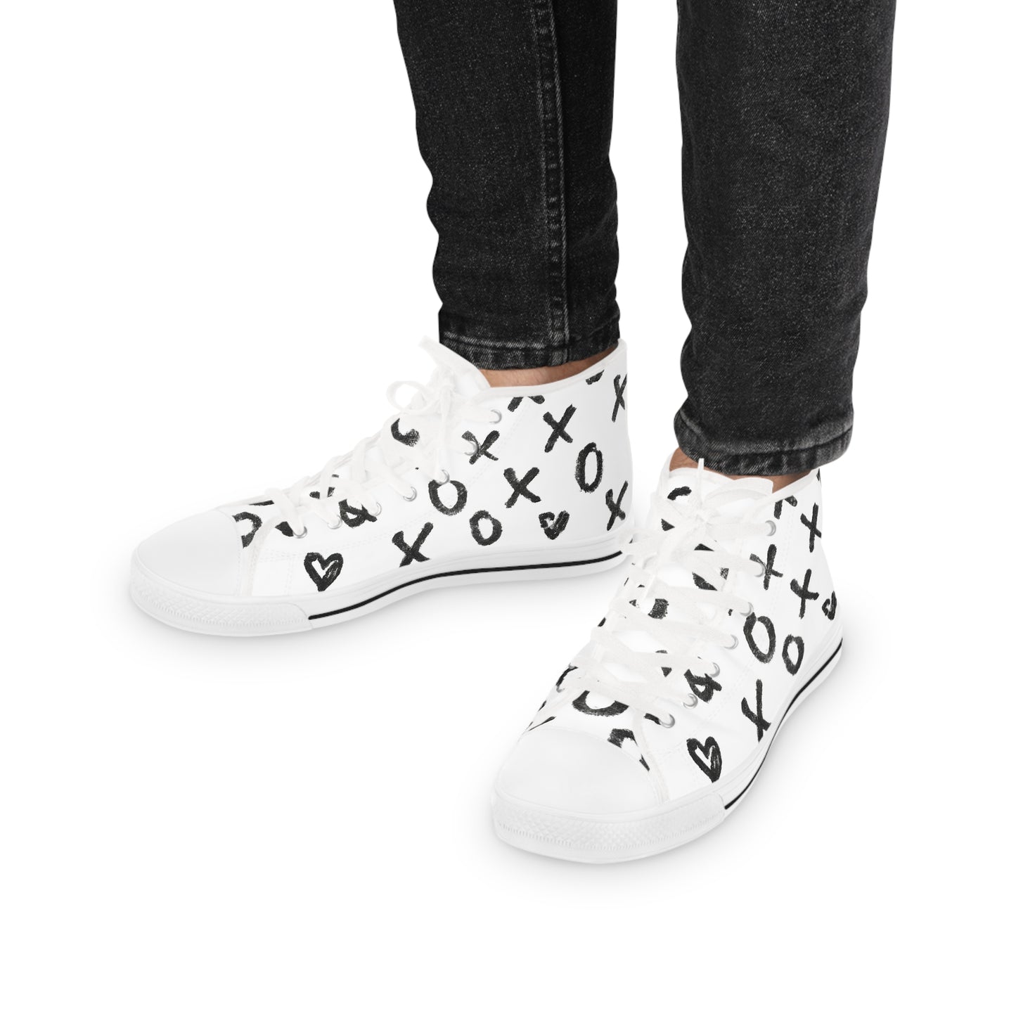 Cion Walterine - Men's High-Top Sneakers