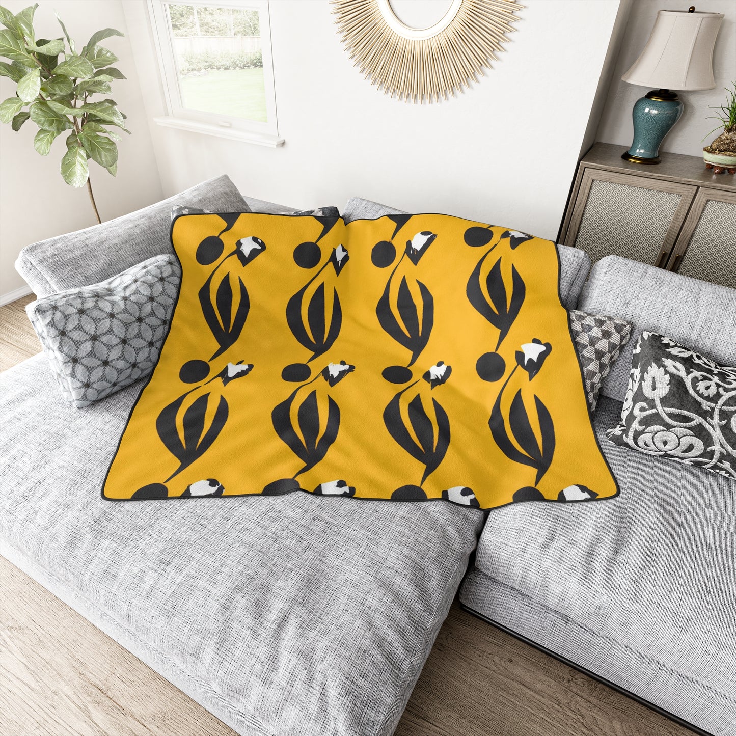 Metriqué Edmundo - Ultra-Soft Fleece Blanket