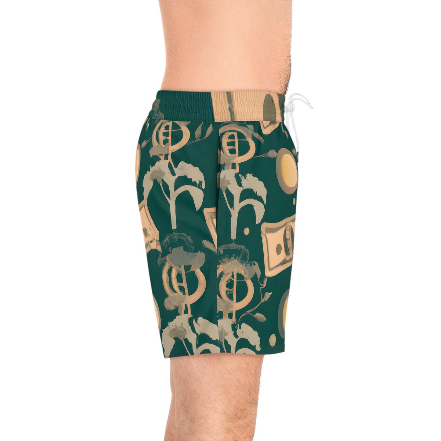 Iristo Sylvia. - Men's Mid-Length Swim Shorts