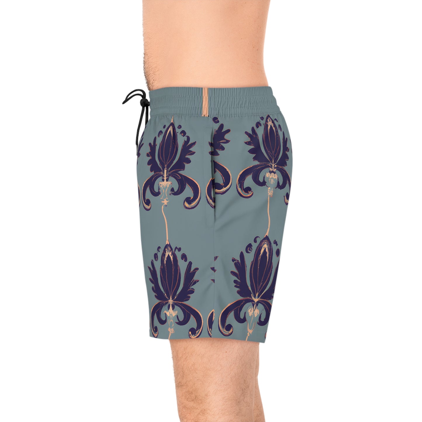 Iristo Viola - Men's Mid-Length Swim Shorts