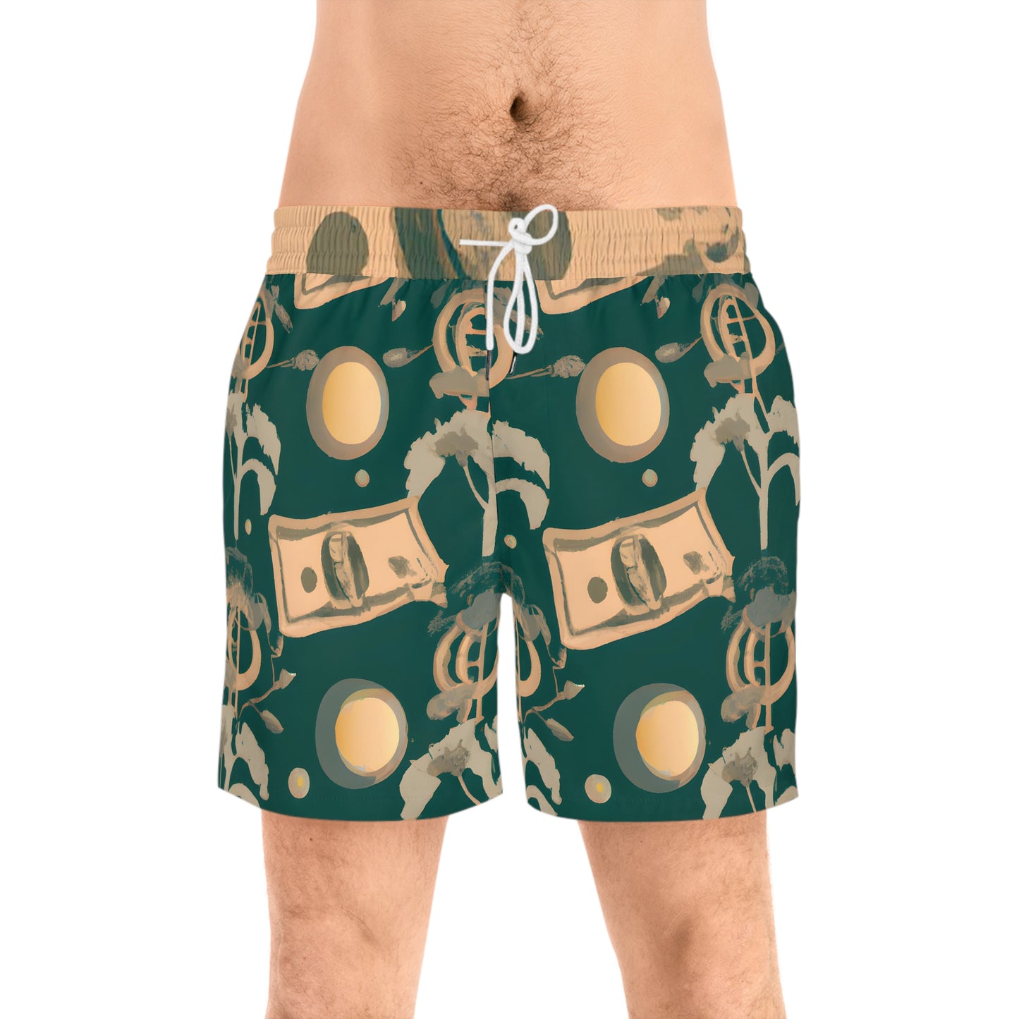 Iristo Sylvia. - Men's Mid-Length Swim Shorts
