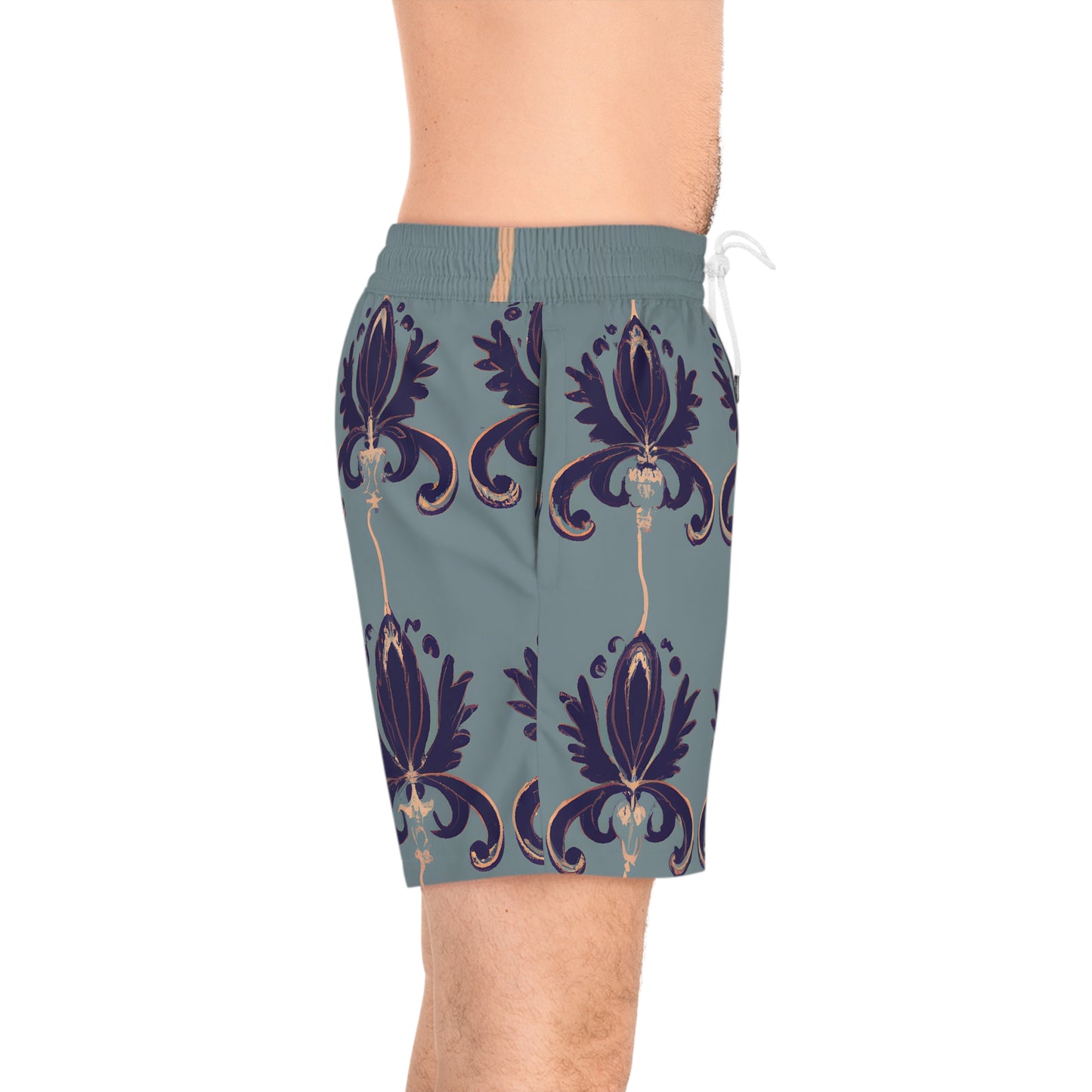 Iristo Viola - Men's Mid-Length Swim Shorts