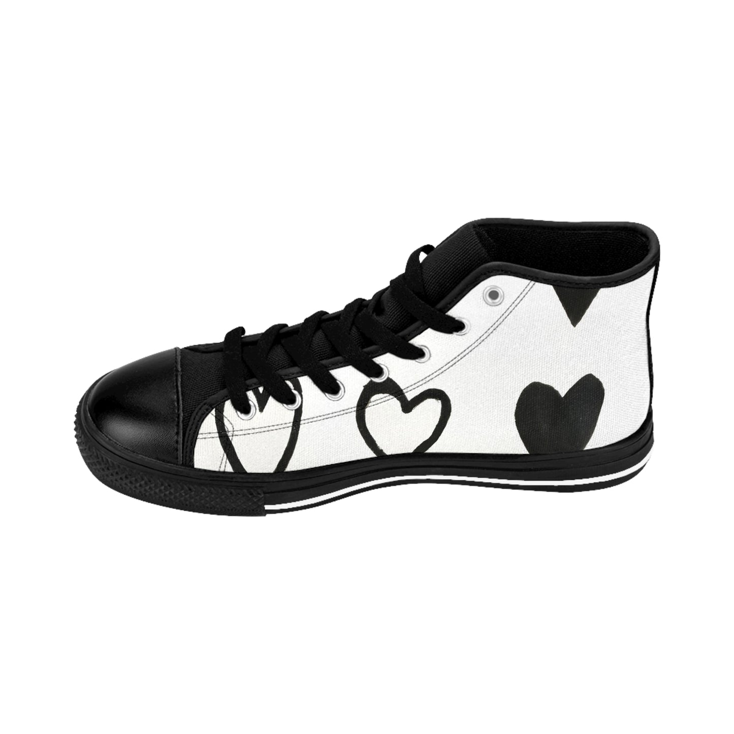 Cion Irene - Women's Classic HIgh-Top Sneakers