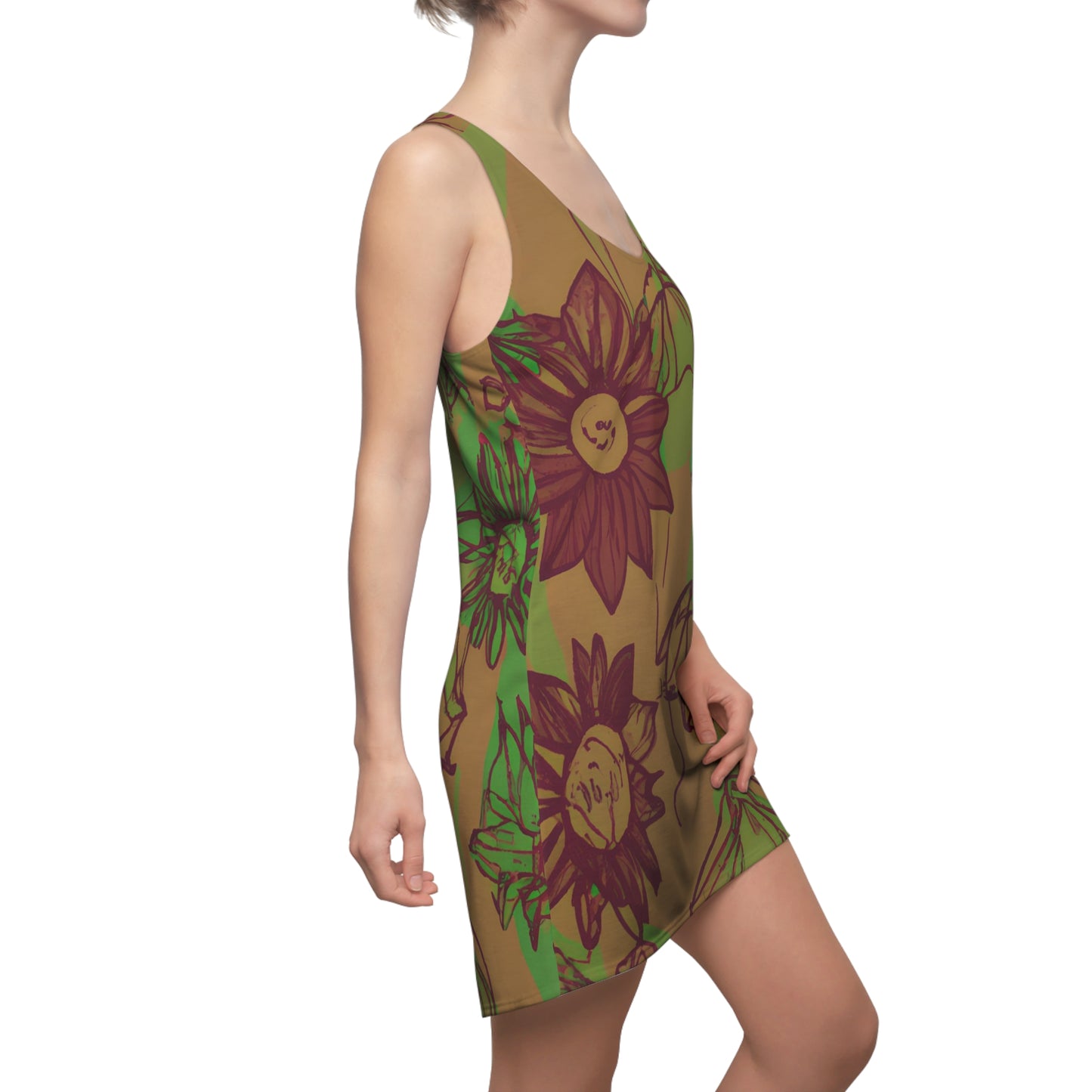 Planda Larry - Women's Racerback Dress