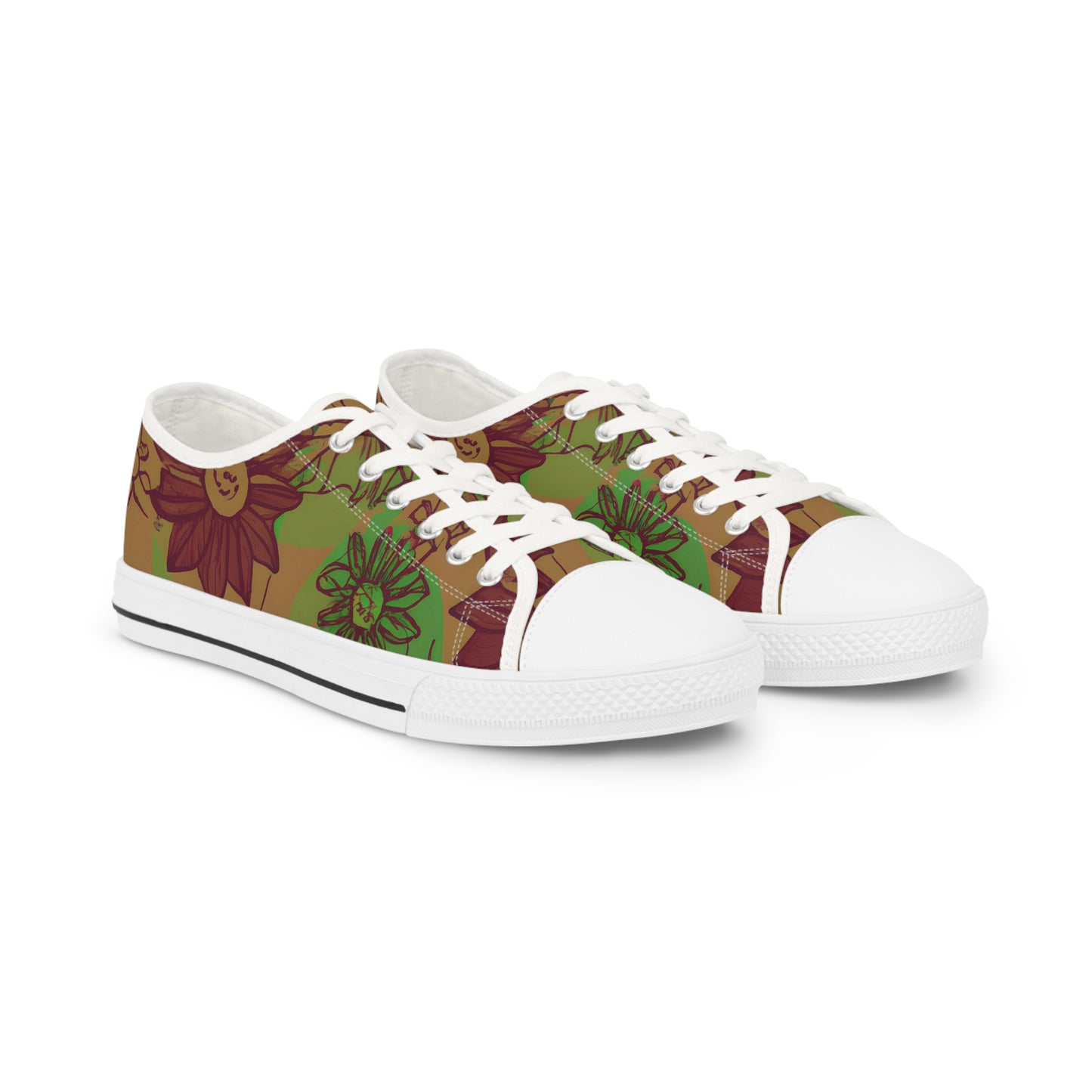 Planda Larry - Men's Low-Top Sneakers