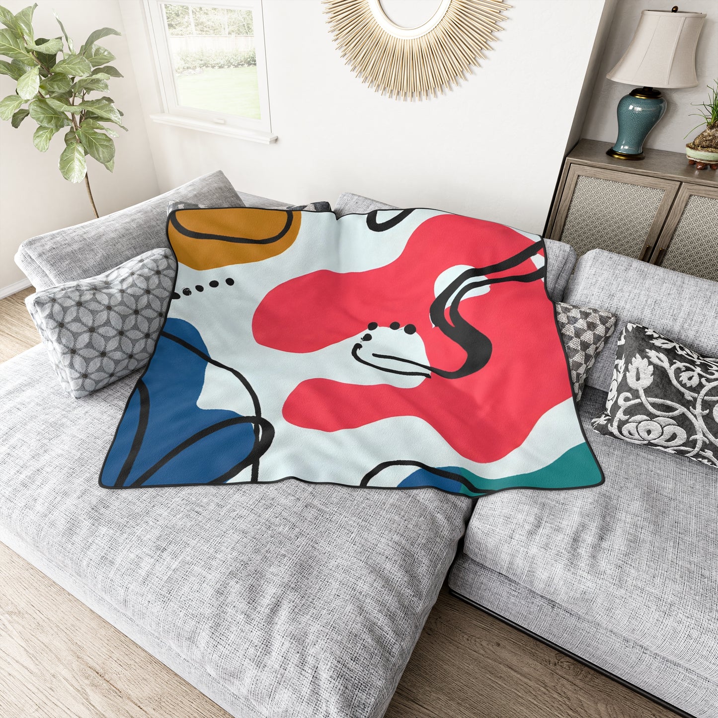 Manitou Winston - Ultra-Soft Fleece Blanket
