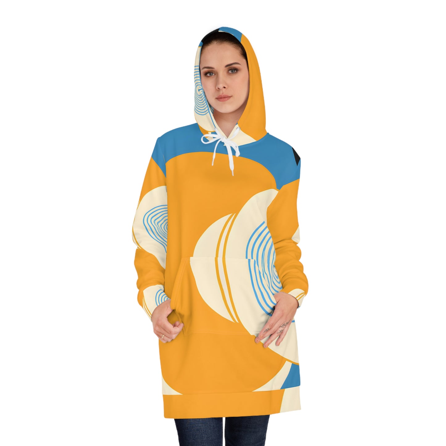 Gestura Millicent - Women's Hoodie Dress