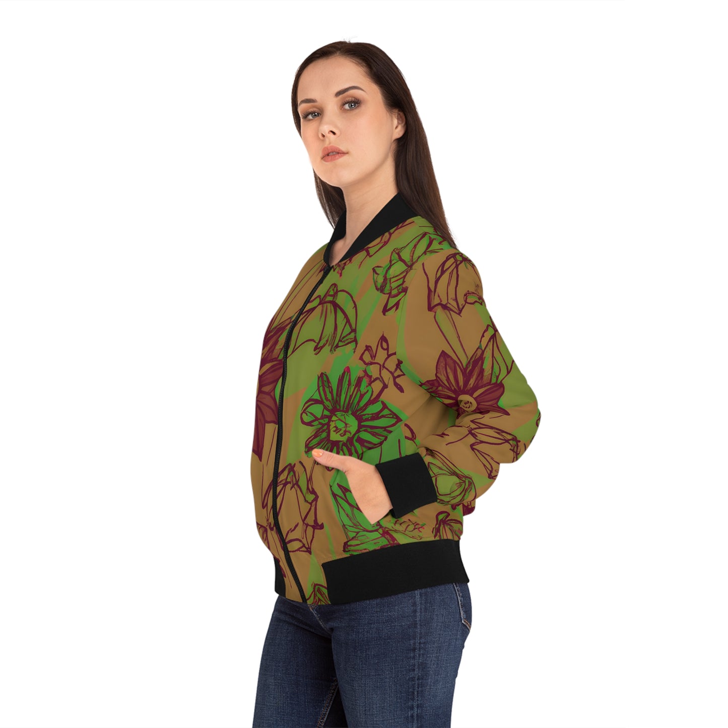 Planda Larry - Women's Bomber Jacket