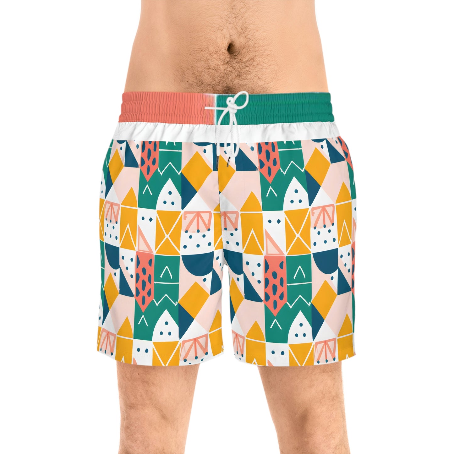 Gestura Ella Mae - Men's Mid-Length Swim Shorts