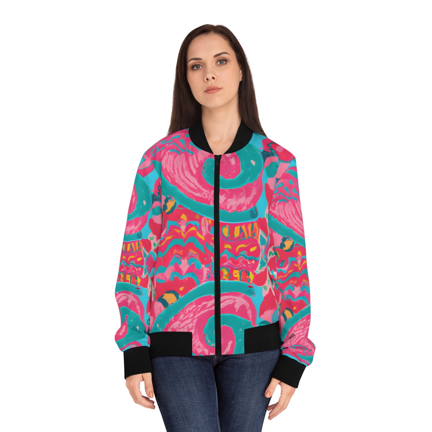 Gestura Fredericka - Women's Bomber Jacket
