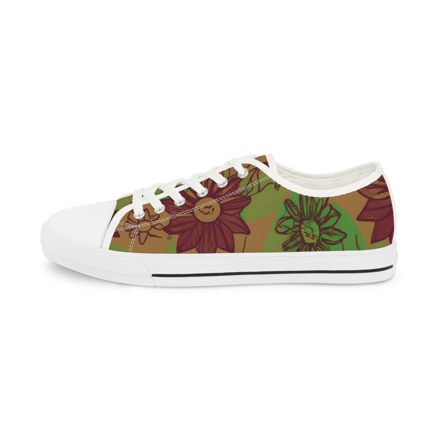 Planda Larry - Men's Low-Top Sneakers