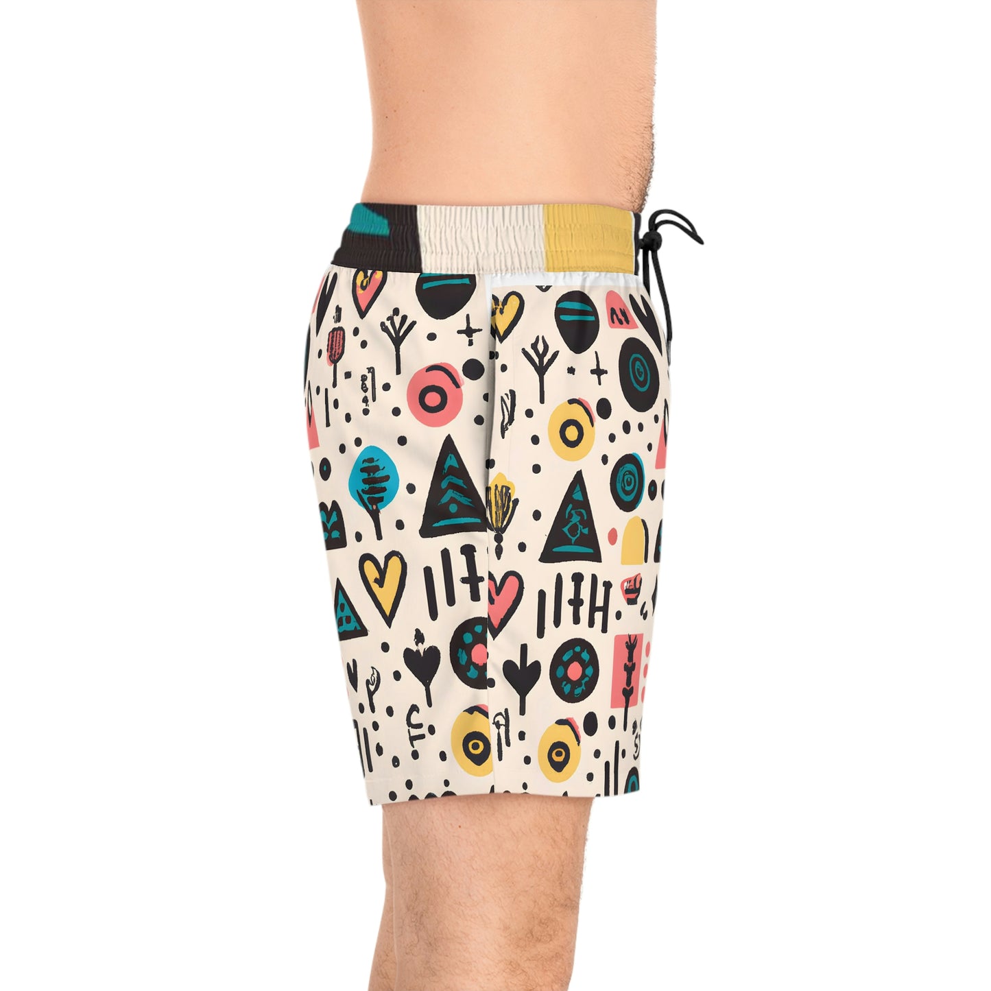 Gestura Gertrude - Men's Mid-Length Swim Shorts