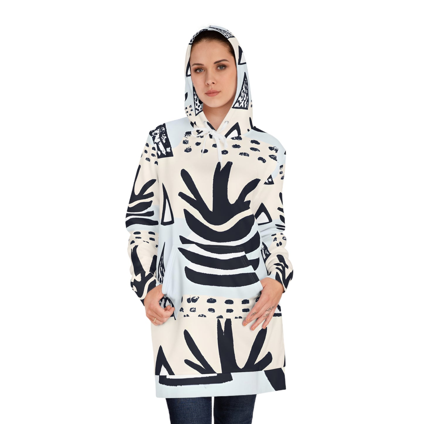 Gestura Millicent - Women's Hoodie Dress
