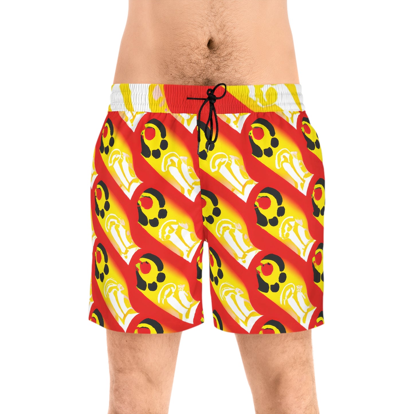 Metriqué Irene - Men's Mid-Length Swim Shorts