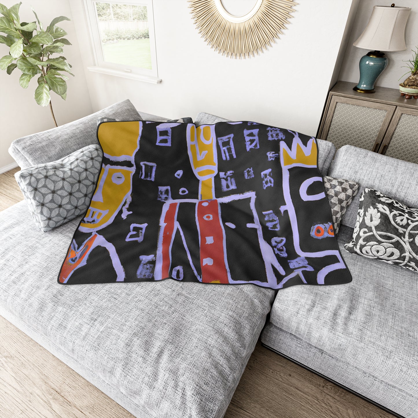 Munie Eleanor - Ultra-Soft Fleece Blanket