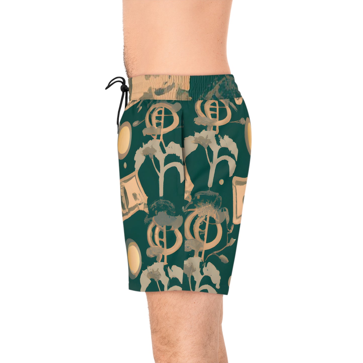 Iristo Sylvia. - Men's Mid-Length Swim Shorts