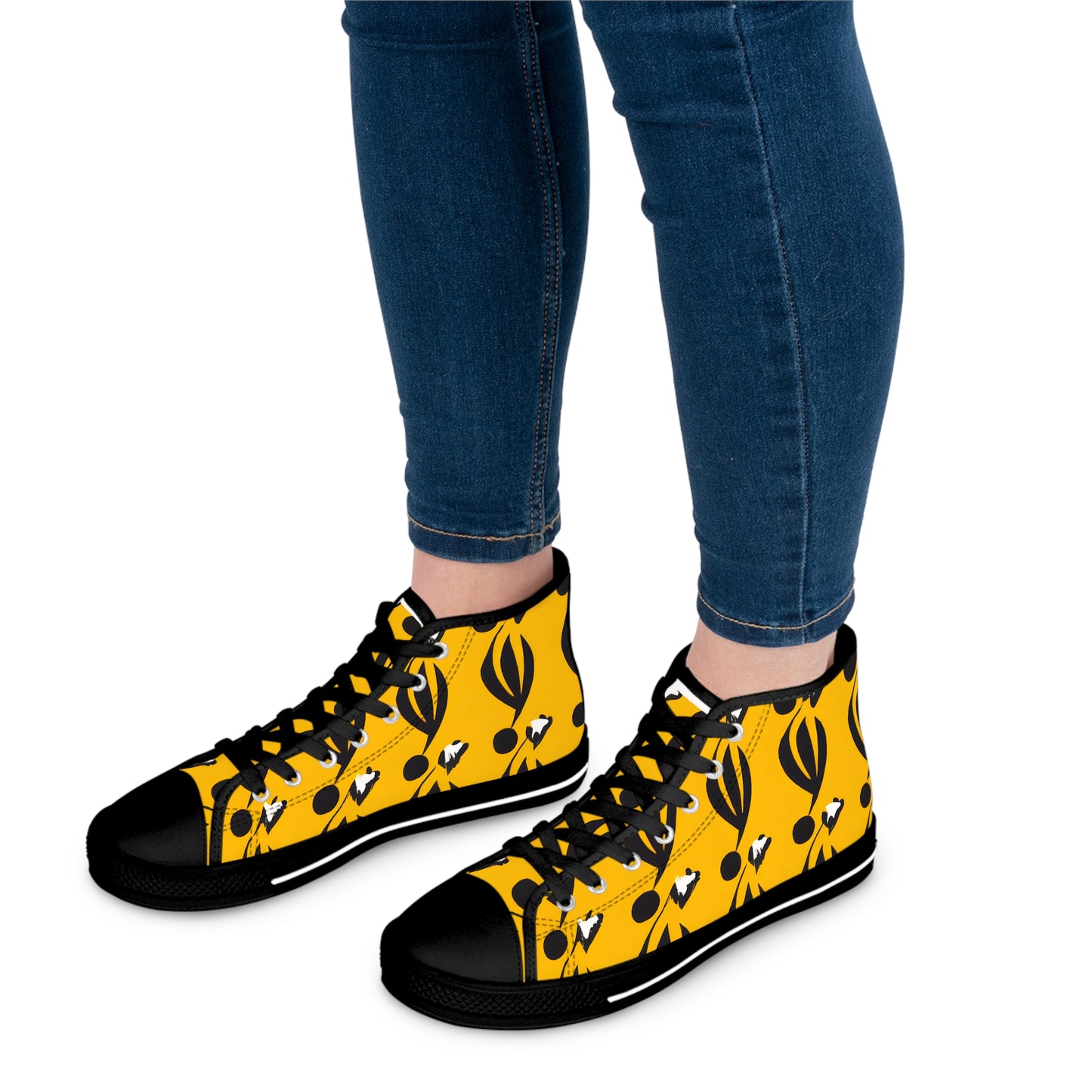 Metriqué Edmundo - Women's High-Top Sneakers