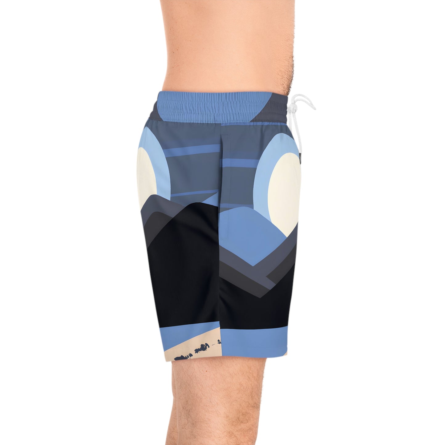 Gestura Ruby - Men's Mid-Length Swim Shorts
