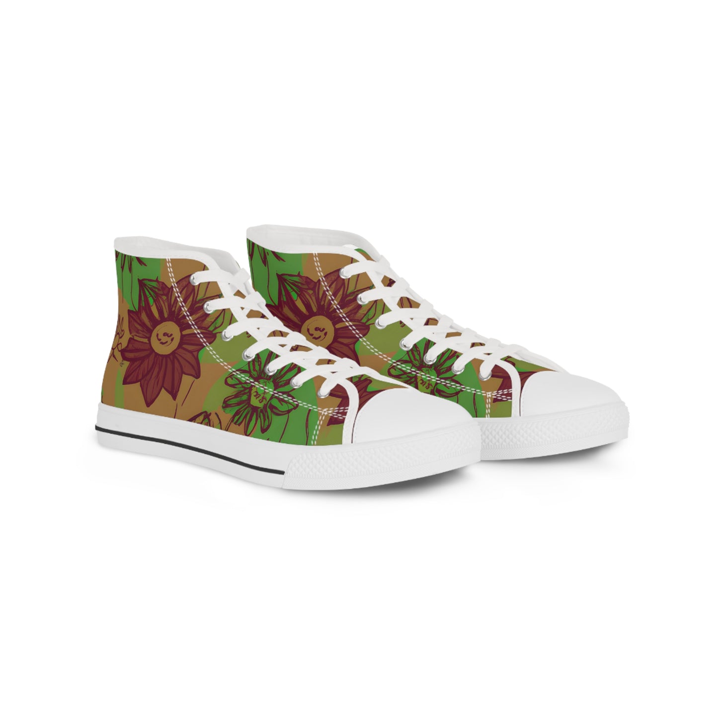 Planda Larry - Men's High-Top Sneakers