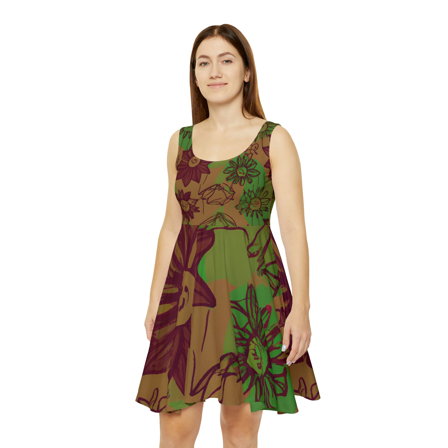 Planda Larry - Women's Skater Dress