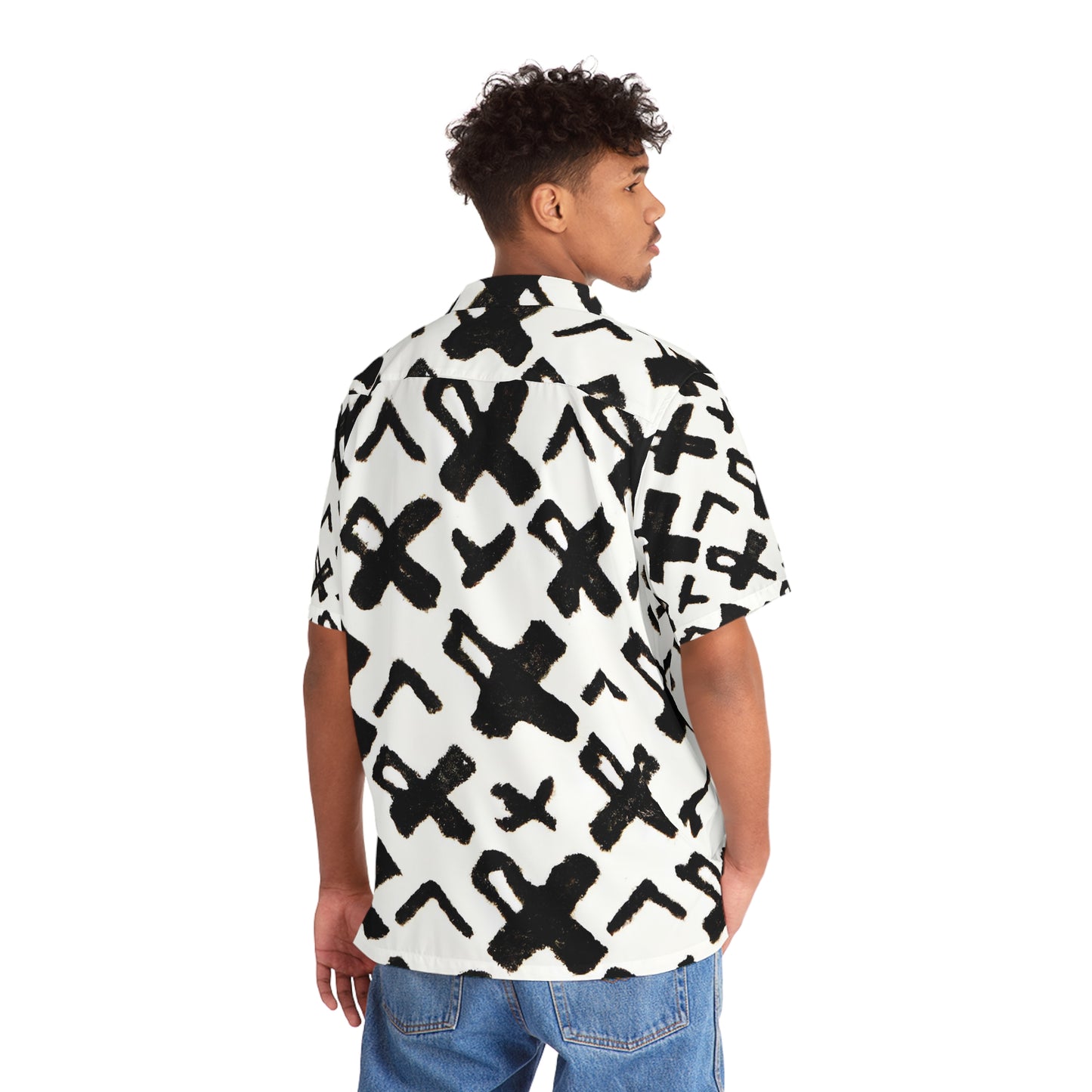 Cion Ethelbert - Men's Button-Down Short-Sleeve