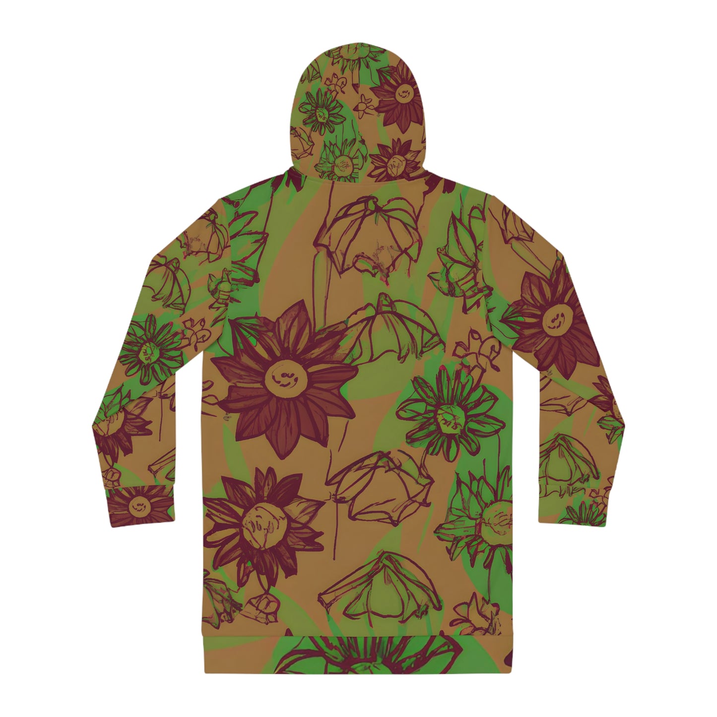 Planda Larry - Women's Hoodie Dress
