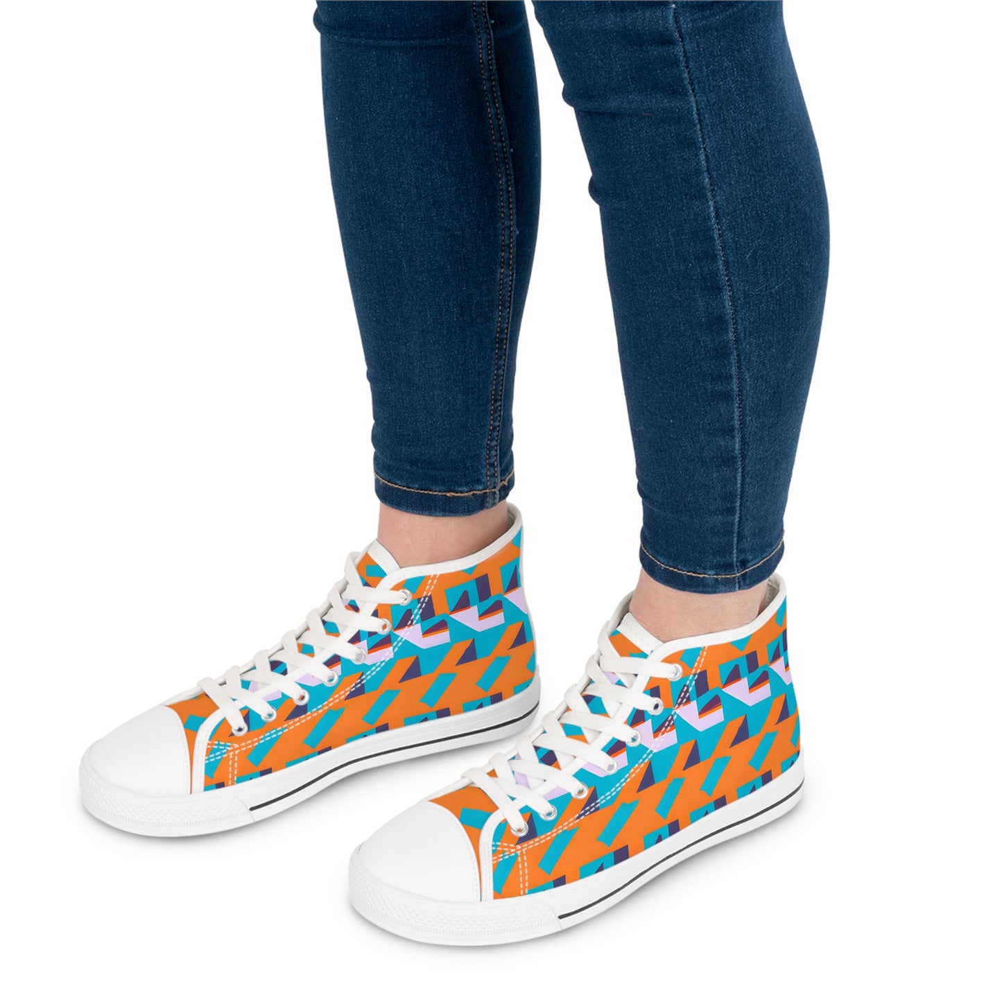Metriqué Nellie - Women's High-Top Sneakers