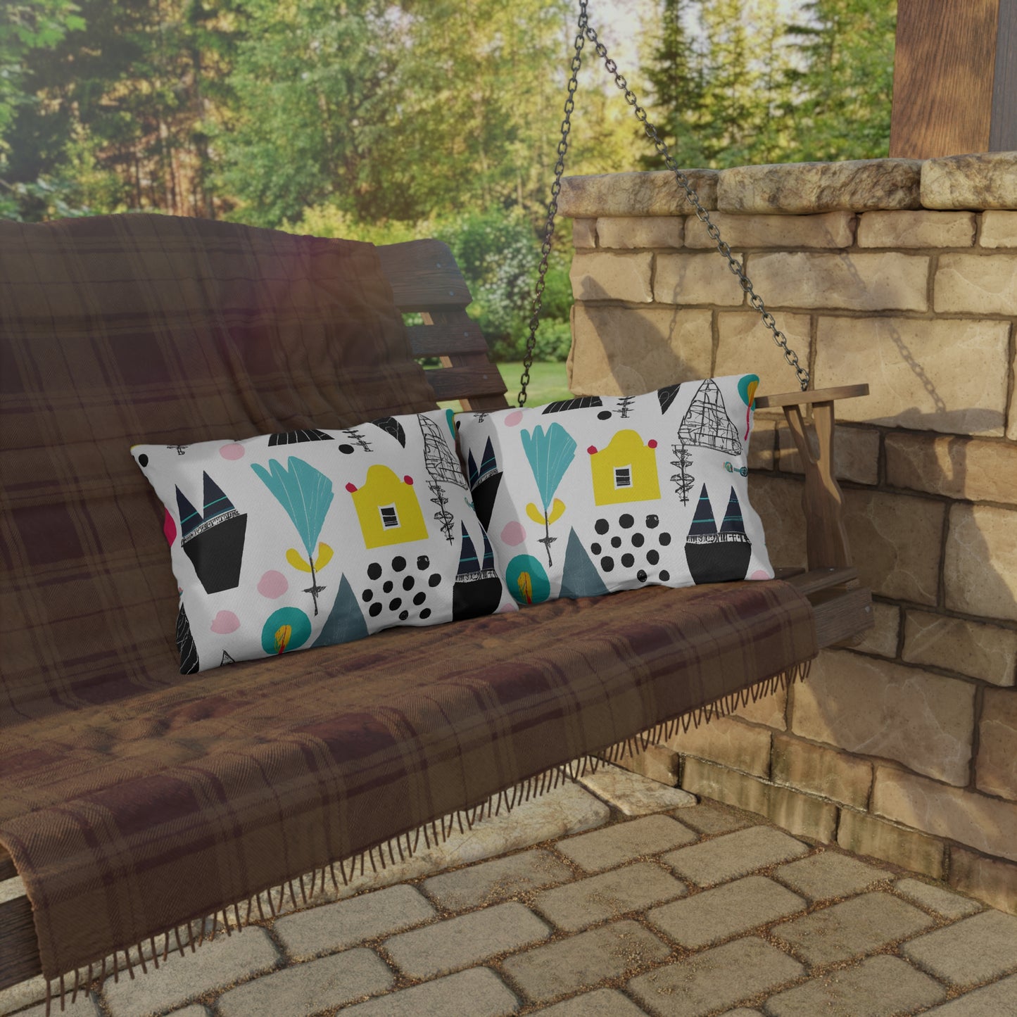 Gestura Loretta - Outdoor Art Pillow