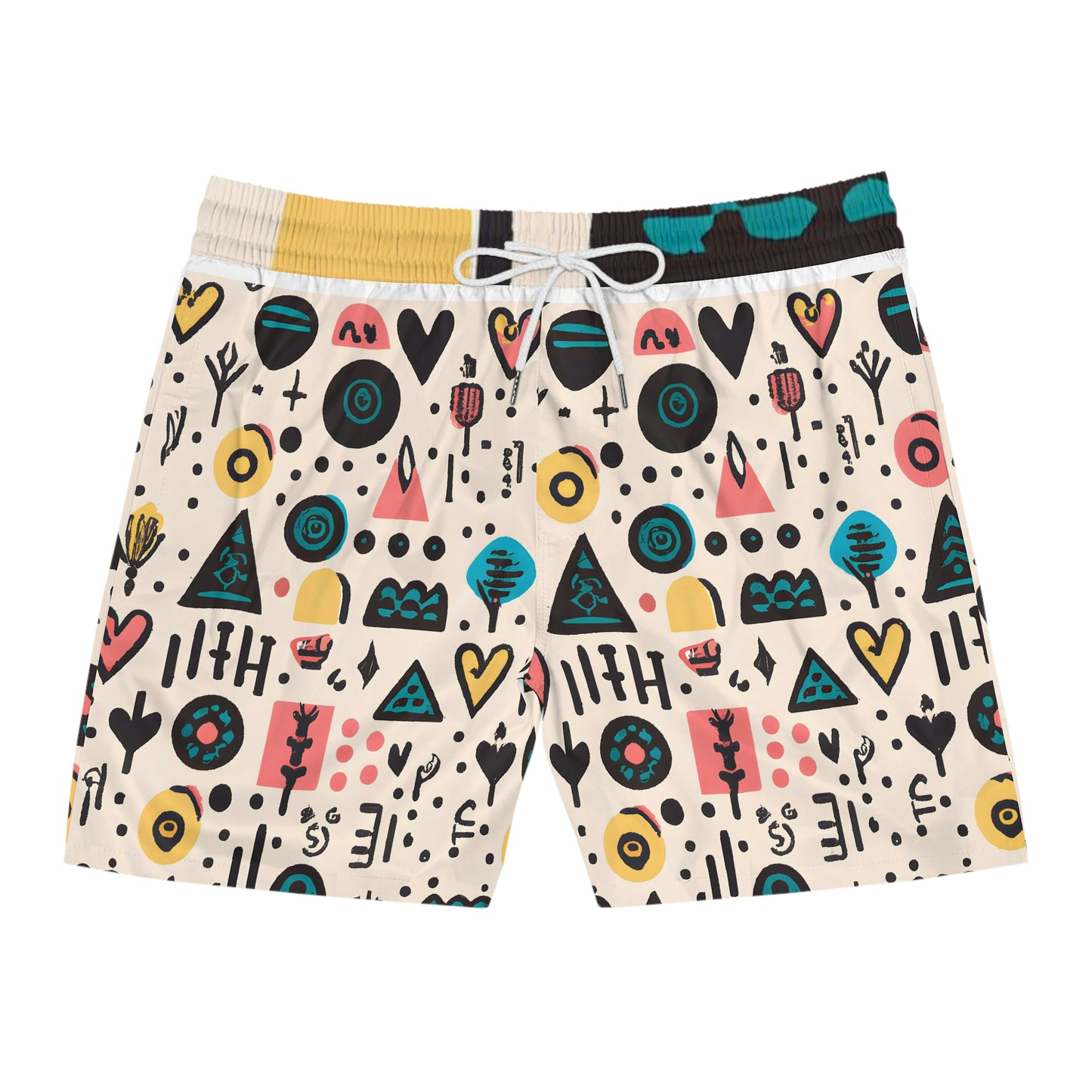 Gestura Gertrude - Men's Mid-Length Swim Shorts