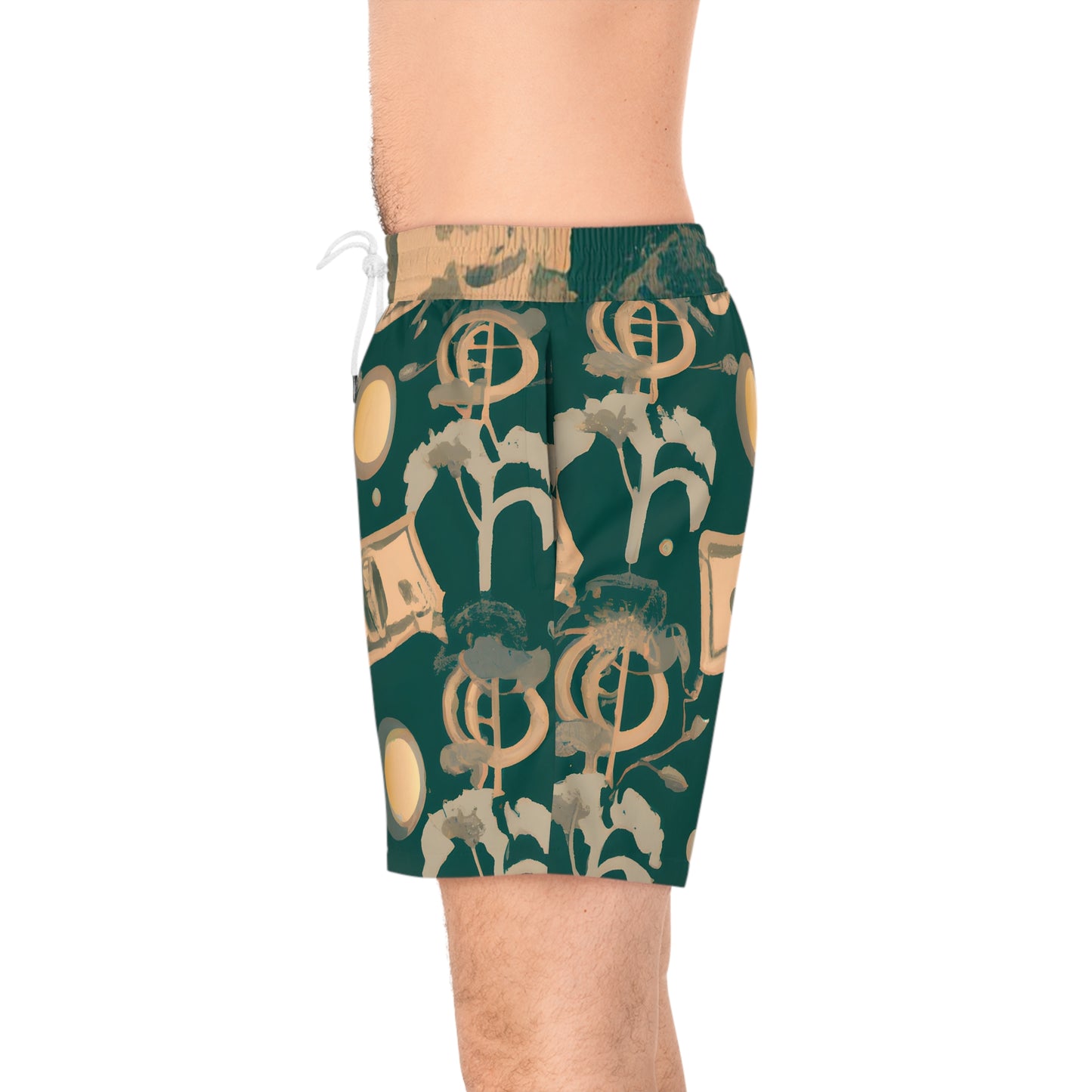 Iristo Sylvia. - Men's Mid-Length Swim Shorts