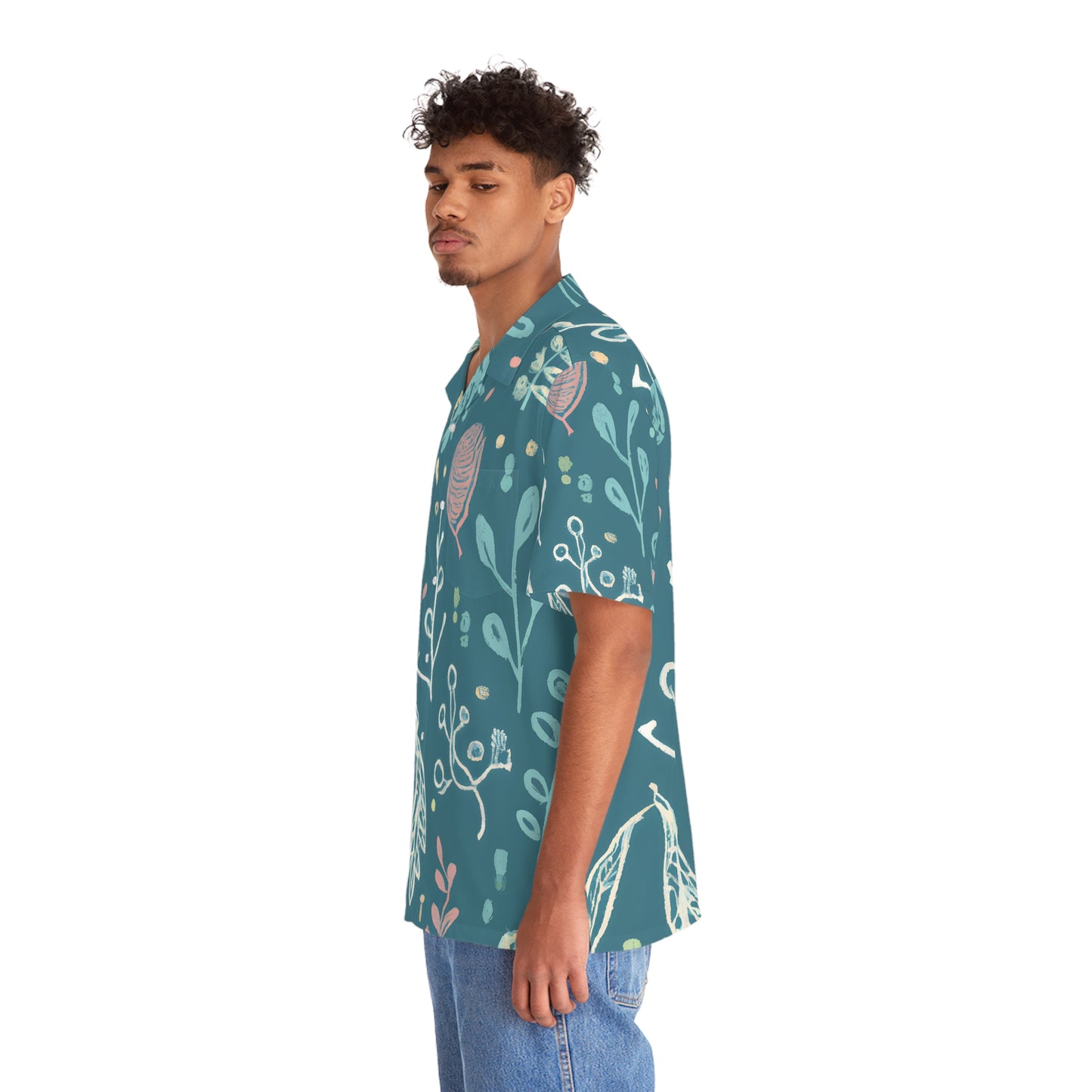 Planda Elsie - Men's Button-Down Short-Sleeve
