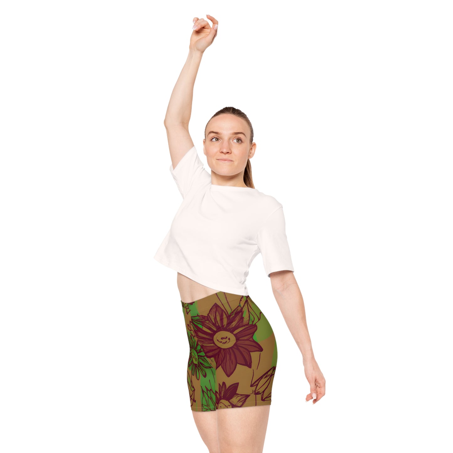 Planda Larry - Women's Biker Shorts