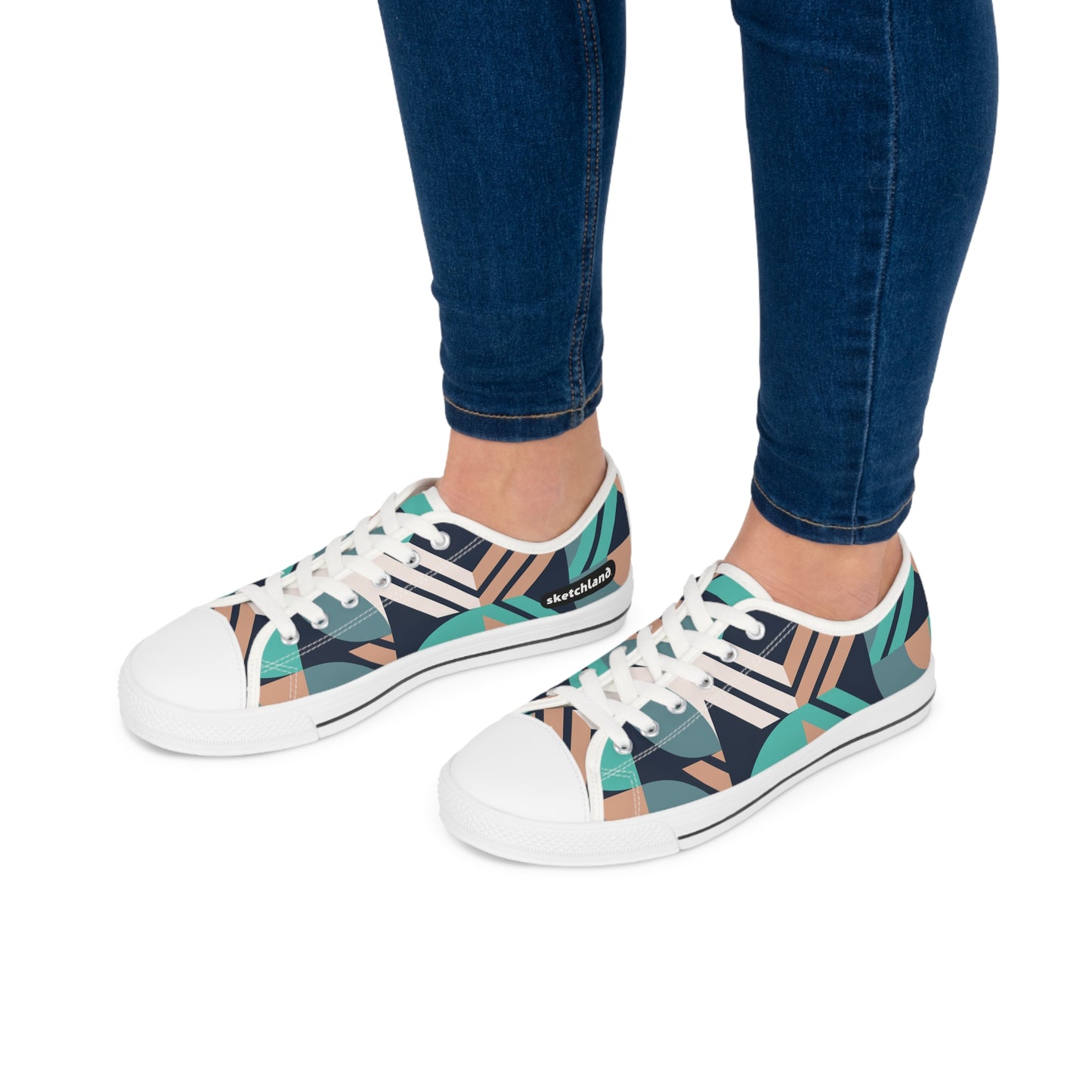 Metriqué Thandie - Women's Low Top Sneakers