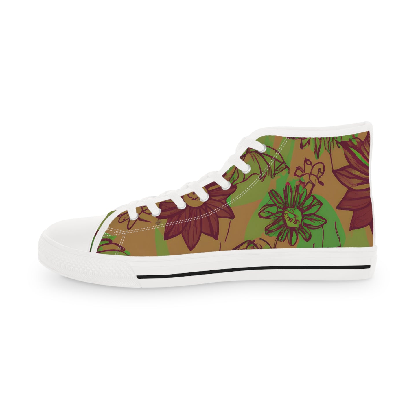 Planda Larry - Men's High-Top Sneakers