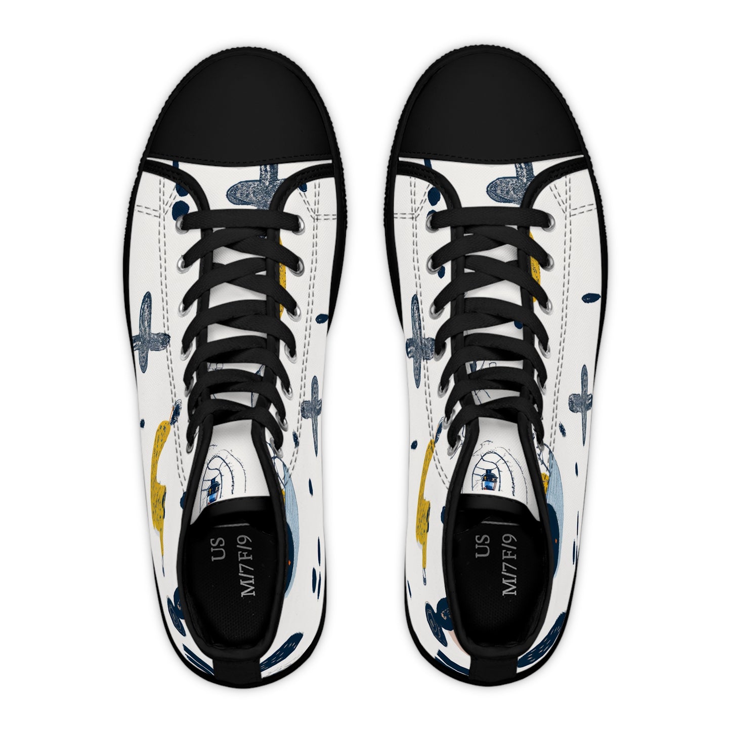 Gestura Winston - Women's High-Top Sneakers