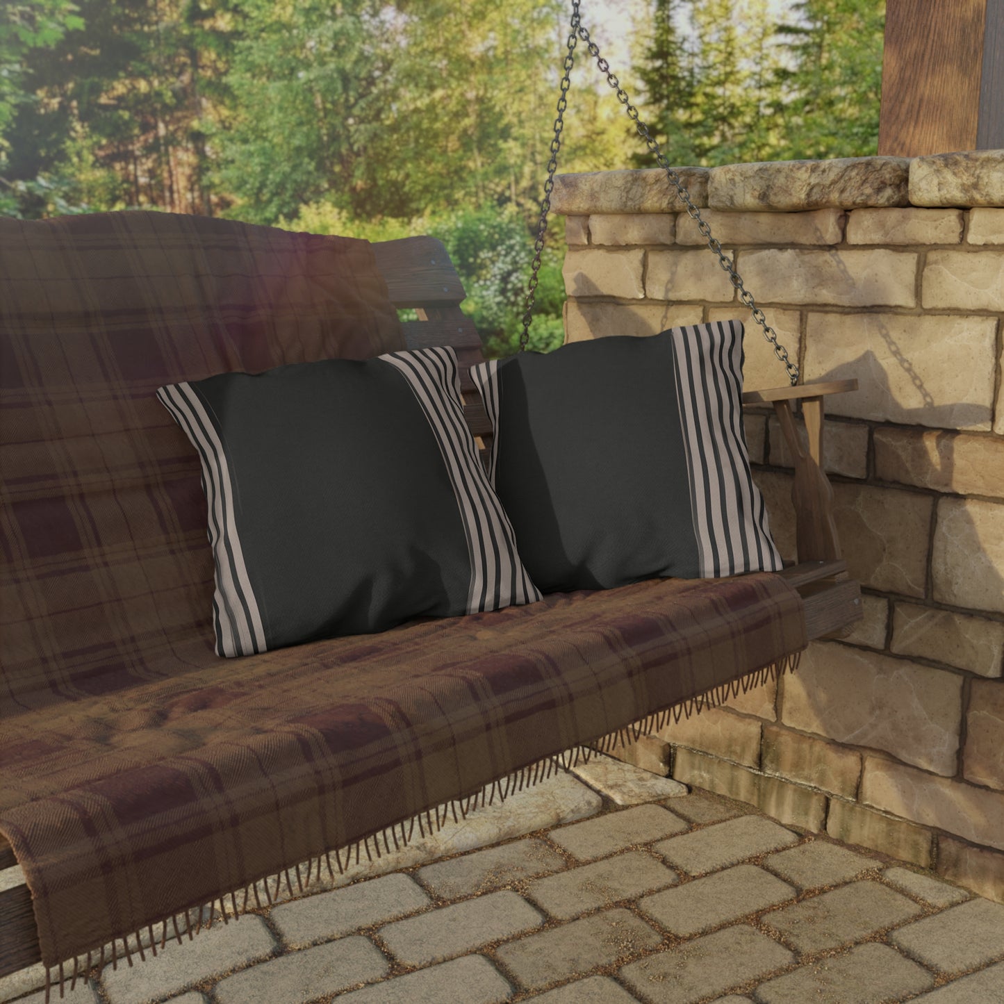 Lino Miles - Outdoor Art Pillow