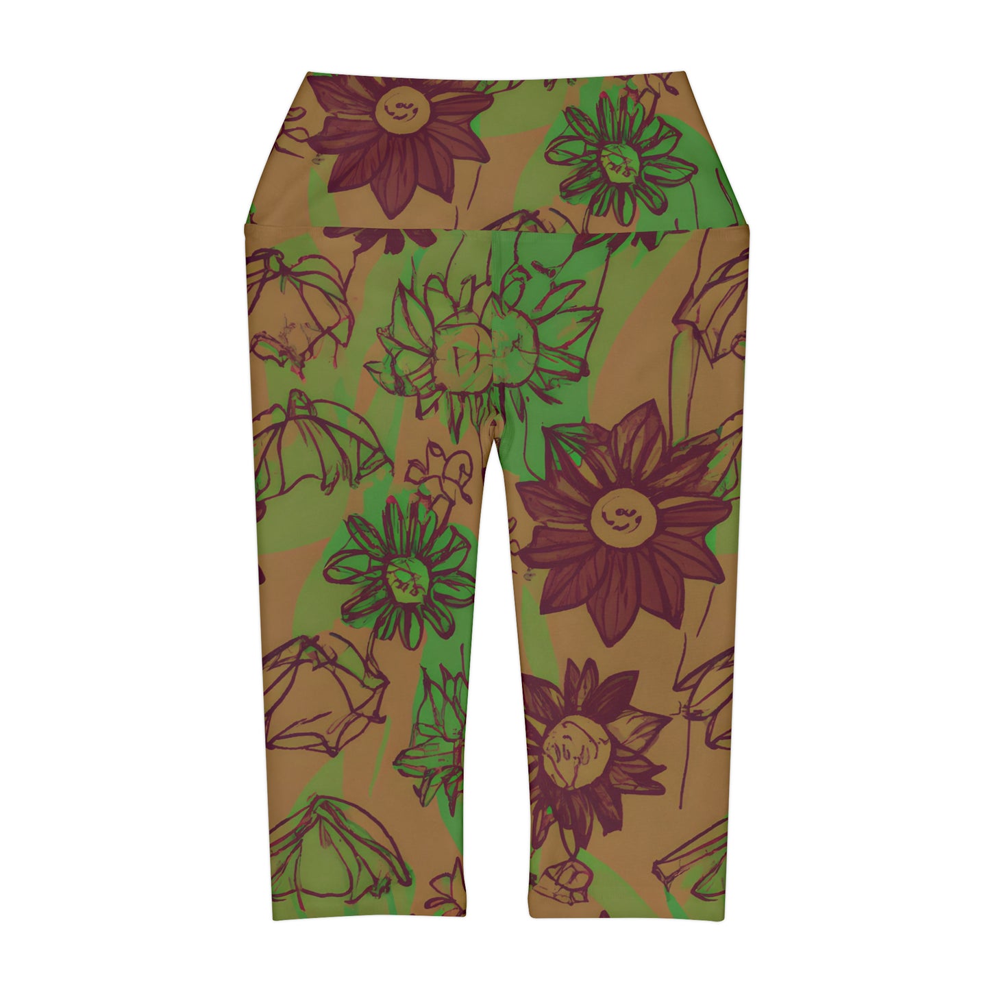 Planda Larry - Yoga Capri Leggings