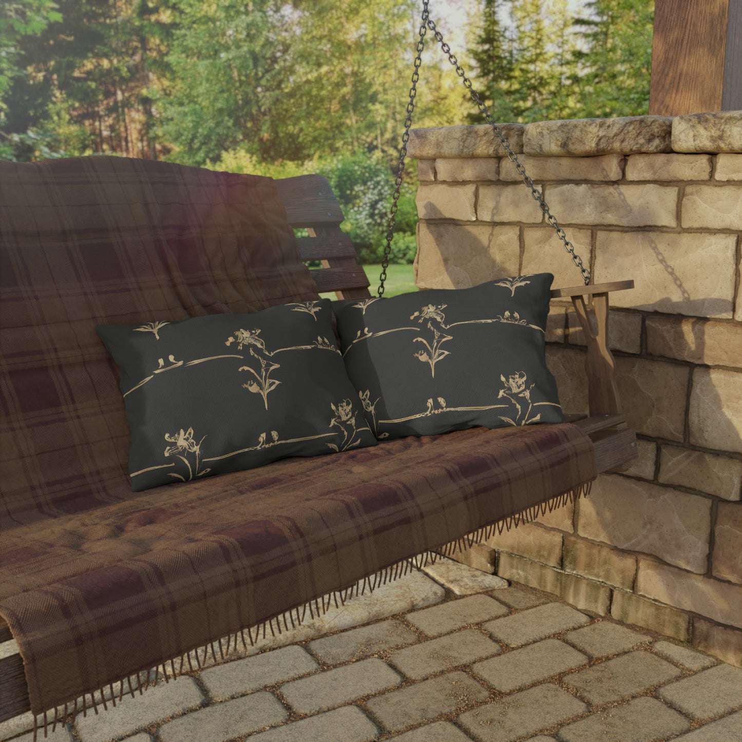 Iristo Shirley - Outdoor Art Pillow