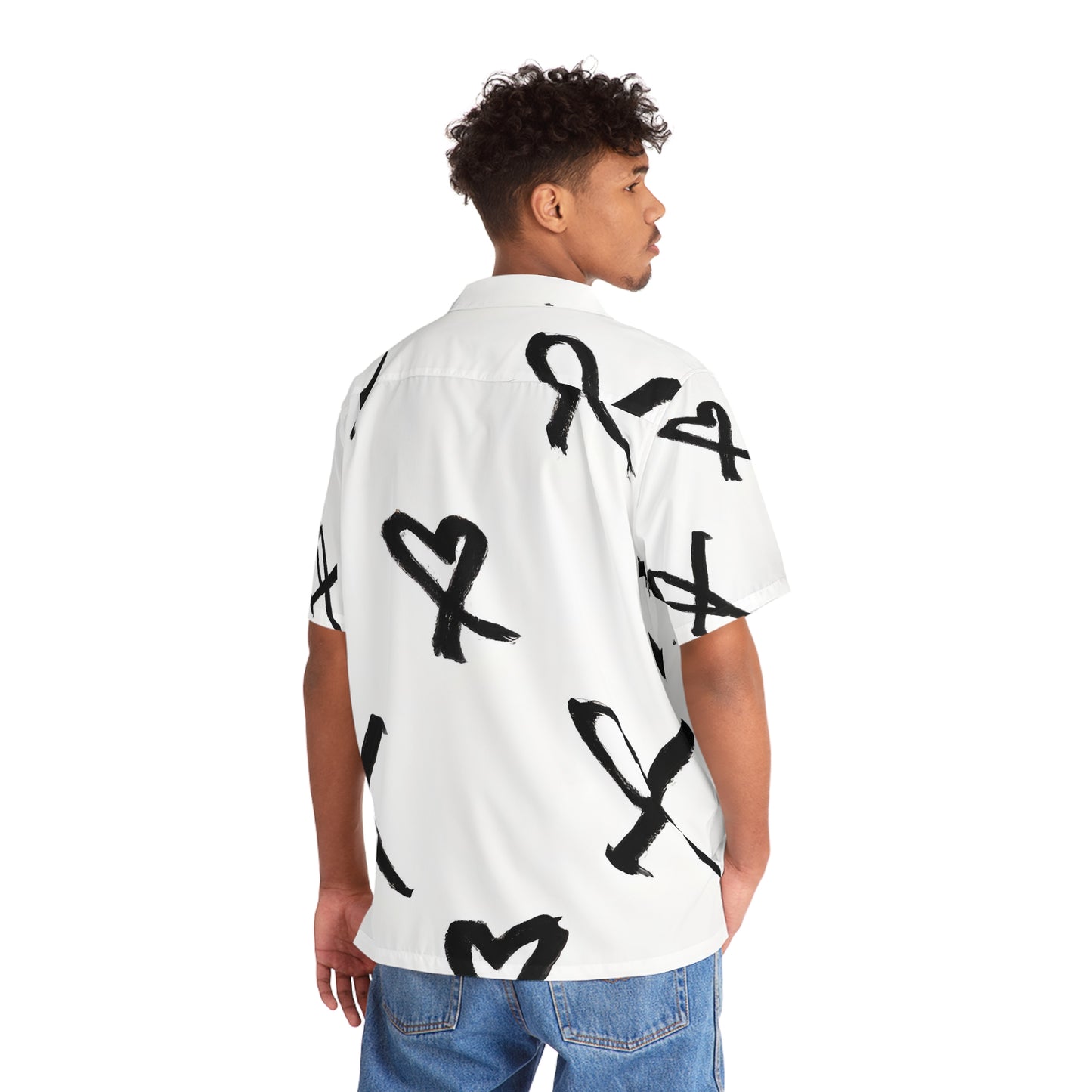 Cion Evelyn - Men's Button-Down Short-Sleeve