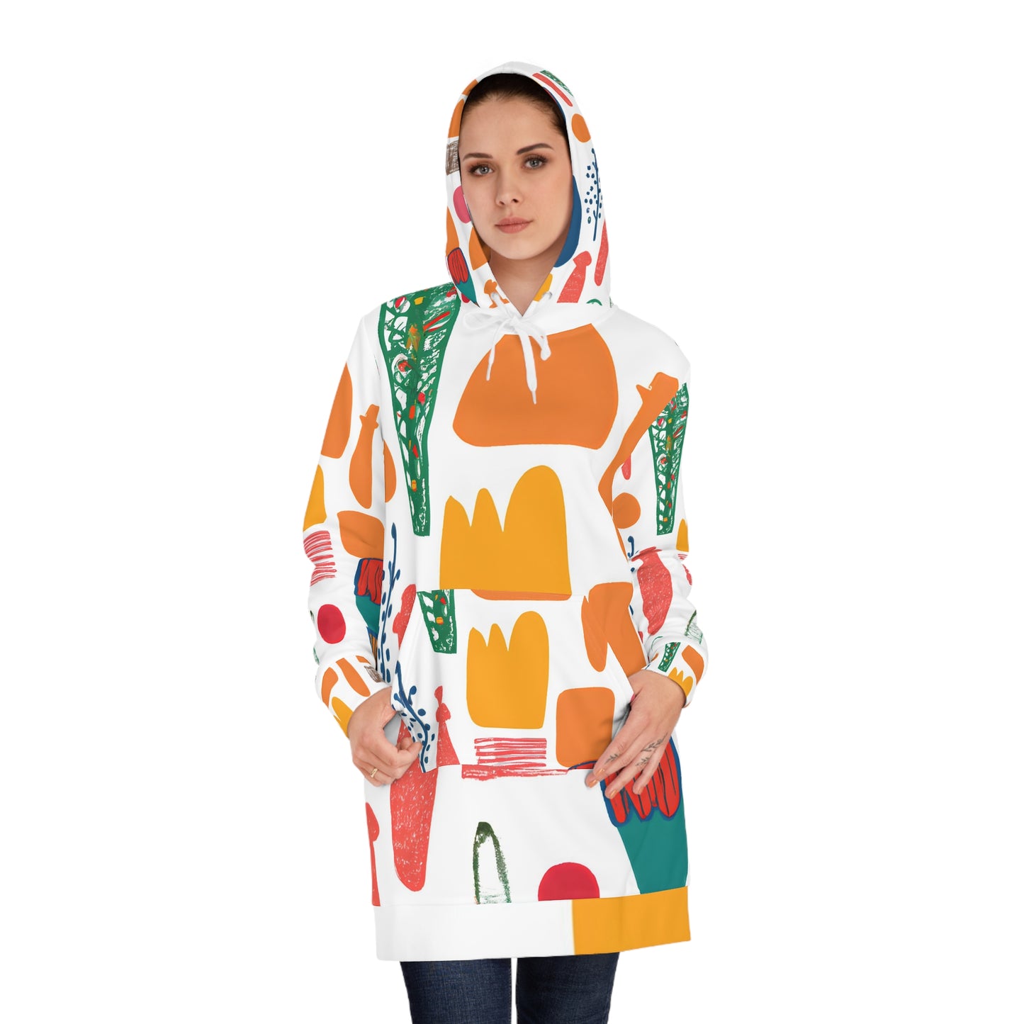 Gestura Winona - Women's Hoodie Dress