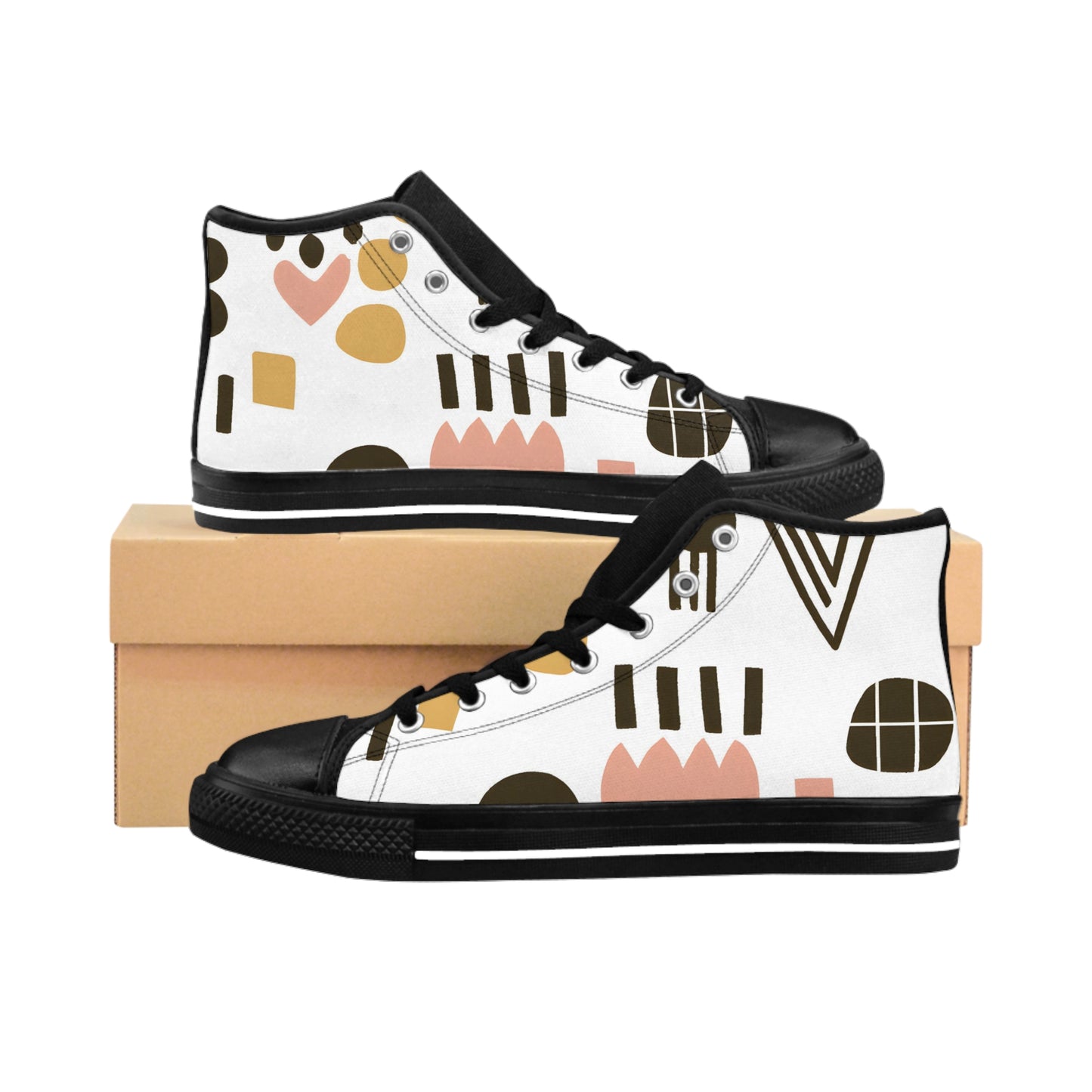 Gestura Reneé - Women's Classic HIgh-Top Sneakers