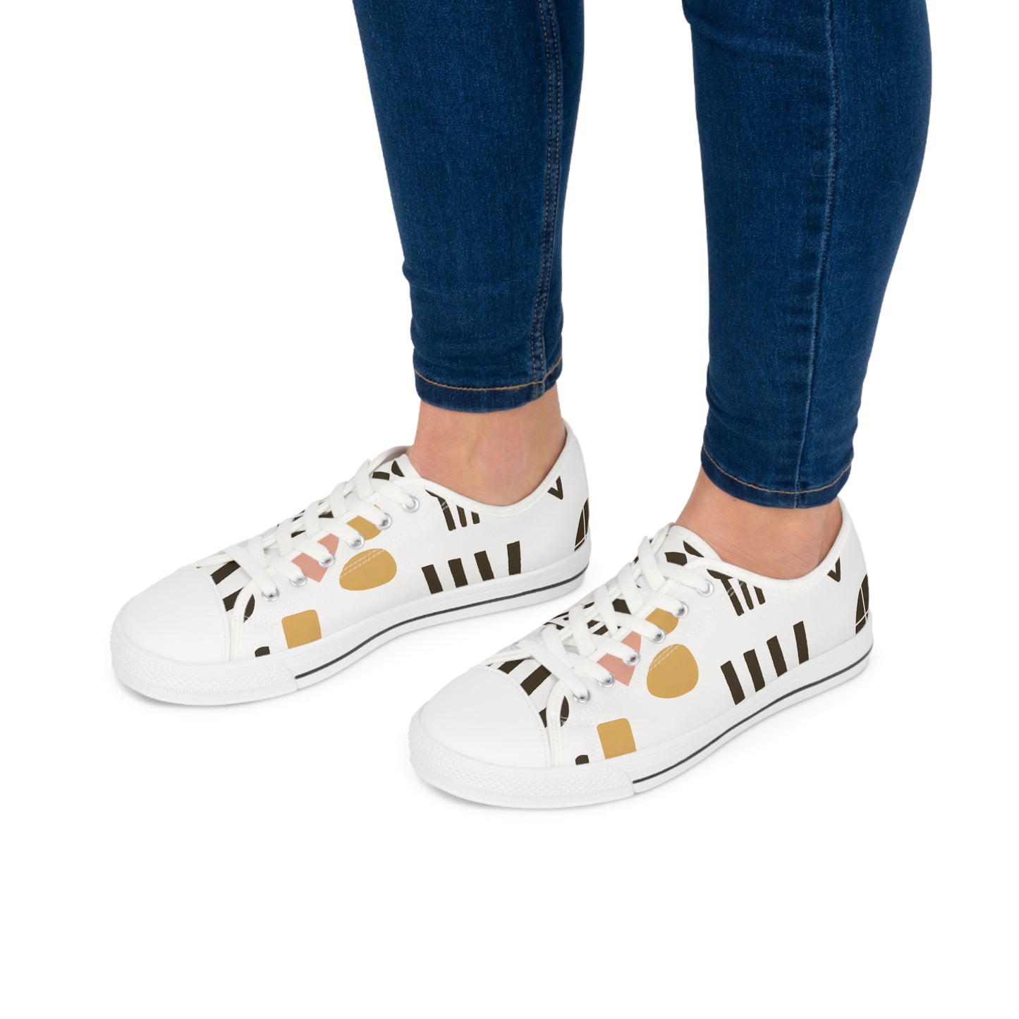Gestura Reneé - Women's Low-Top Sneakers