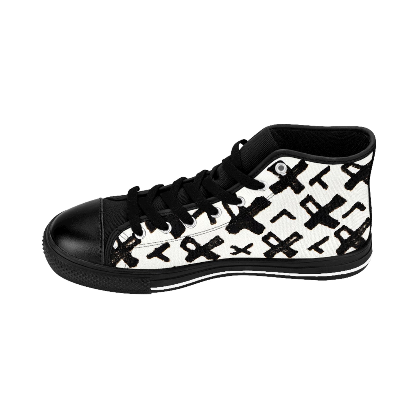 Cion Ethelbert - Women's Classic HIgh-Top Sneakers