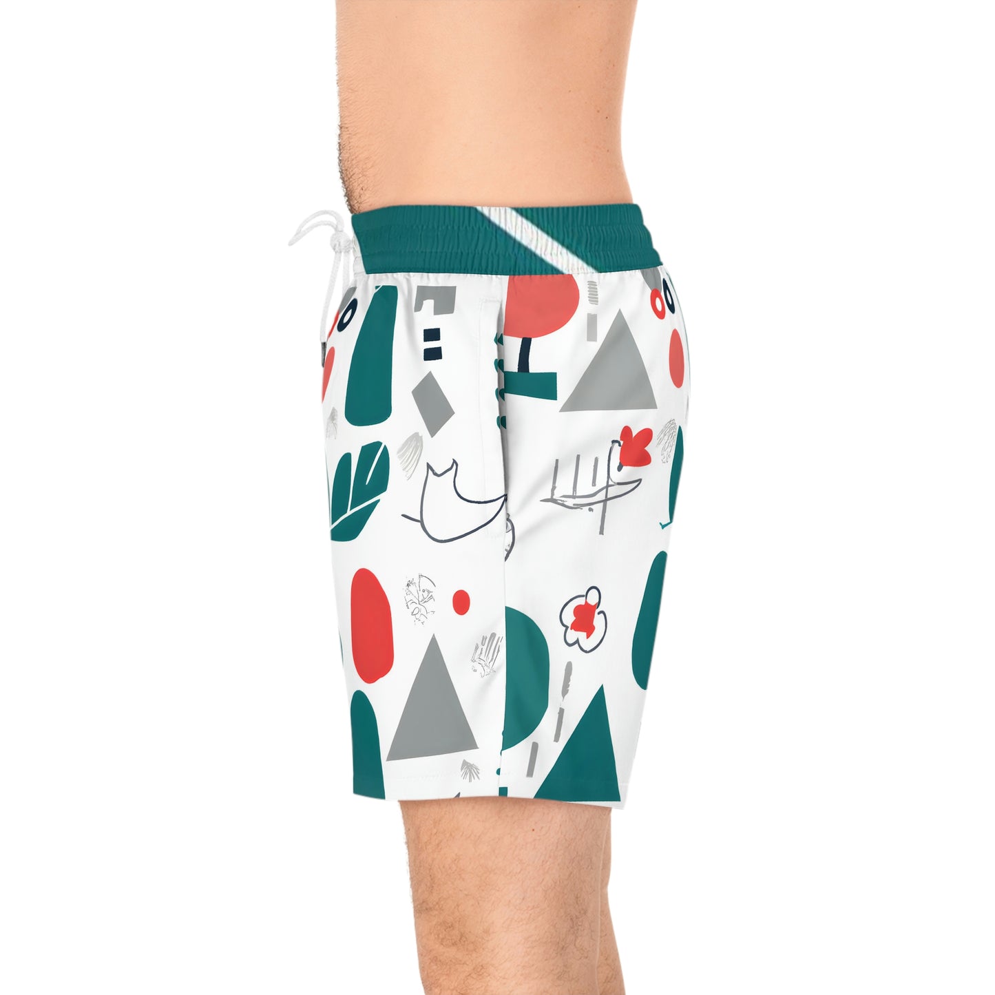 Gestura Lorene - Men's Mid-Length Swim Shorts
