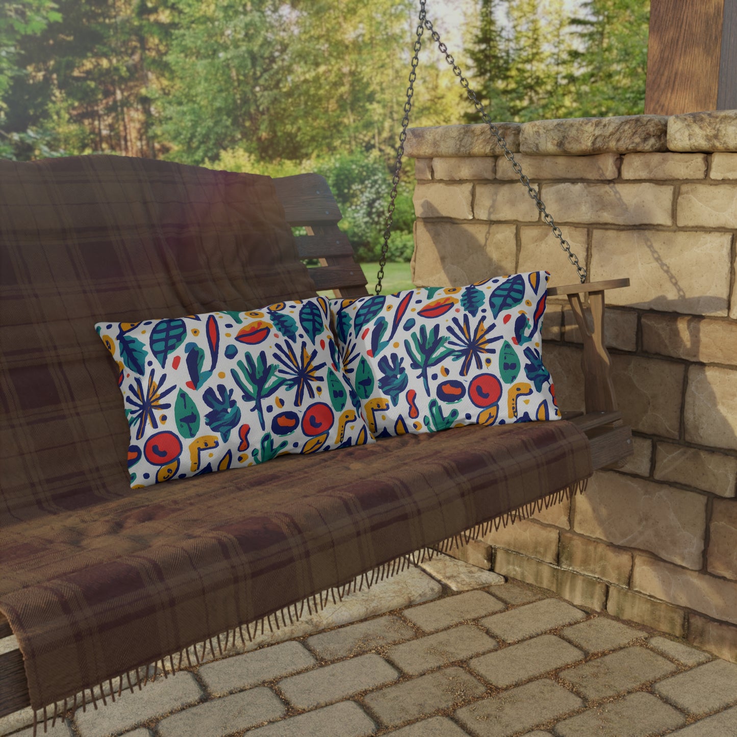 Chaparral Gertrude - Outdoor Art Pillow
